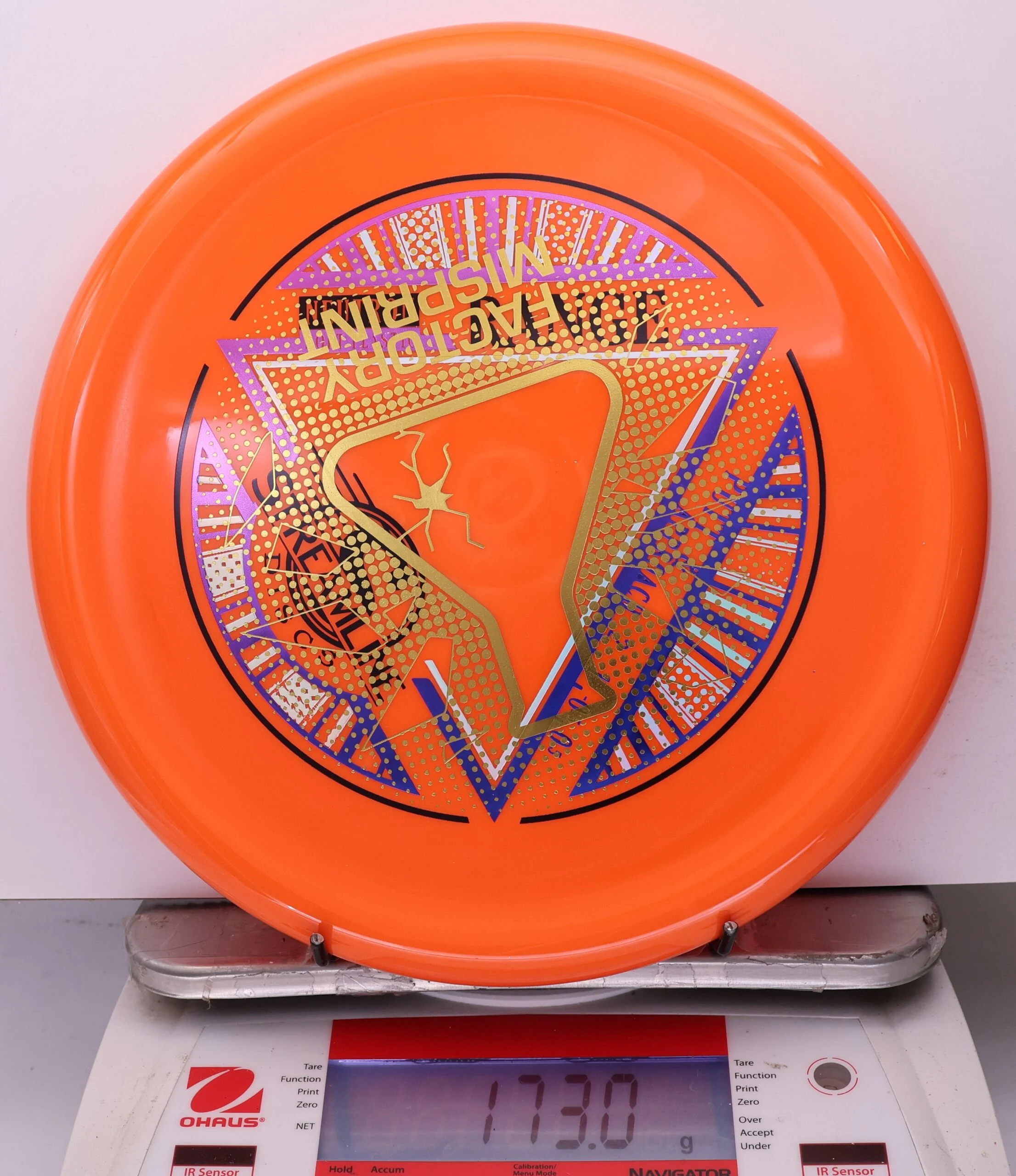 1022220 X-Out Neutron Soft Range - #10 Orange, 173