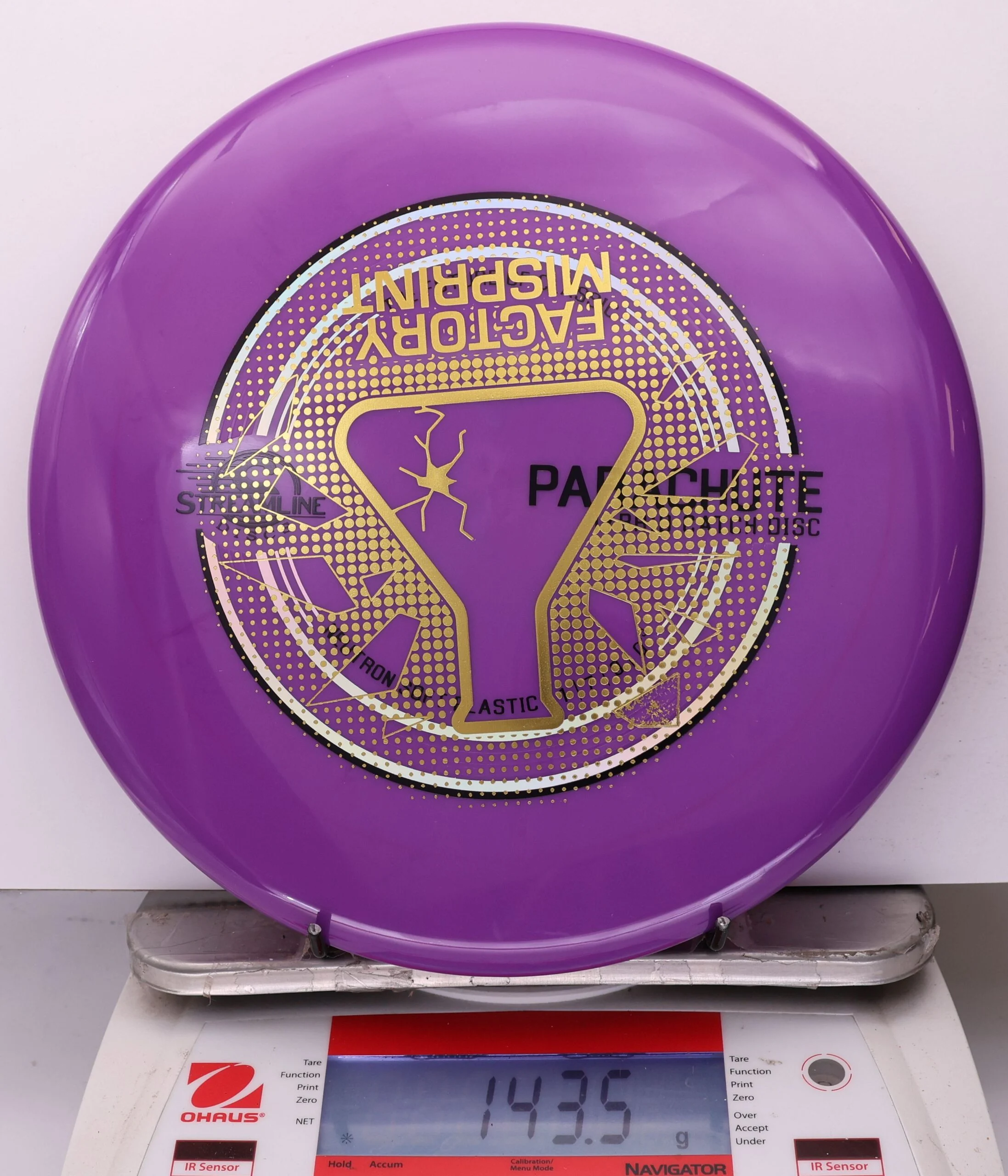 1022405 X-Out Neutron Soft Parachute - #01 Purple, 144