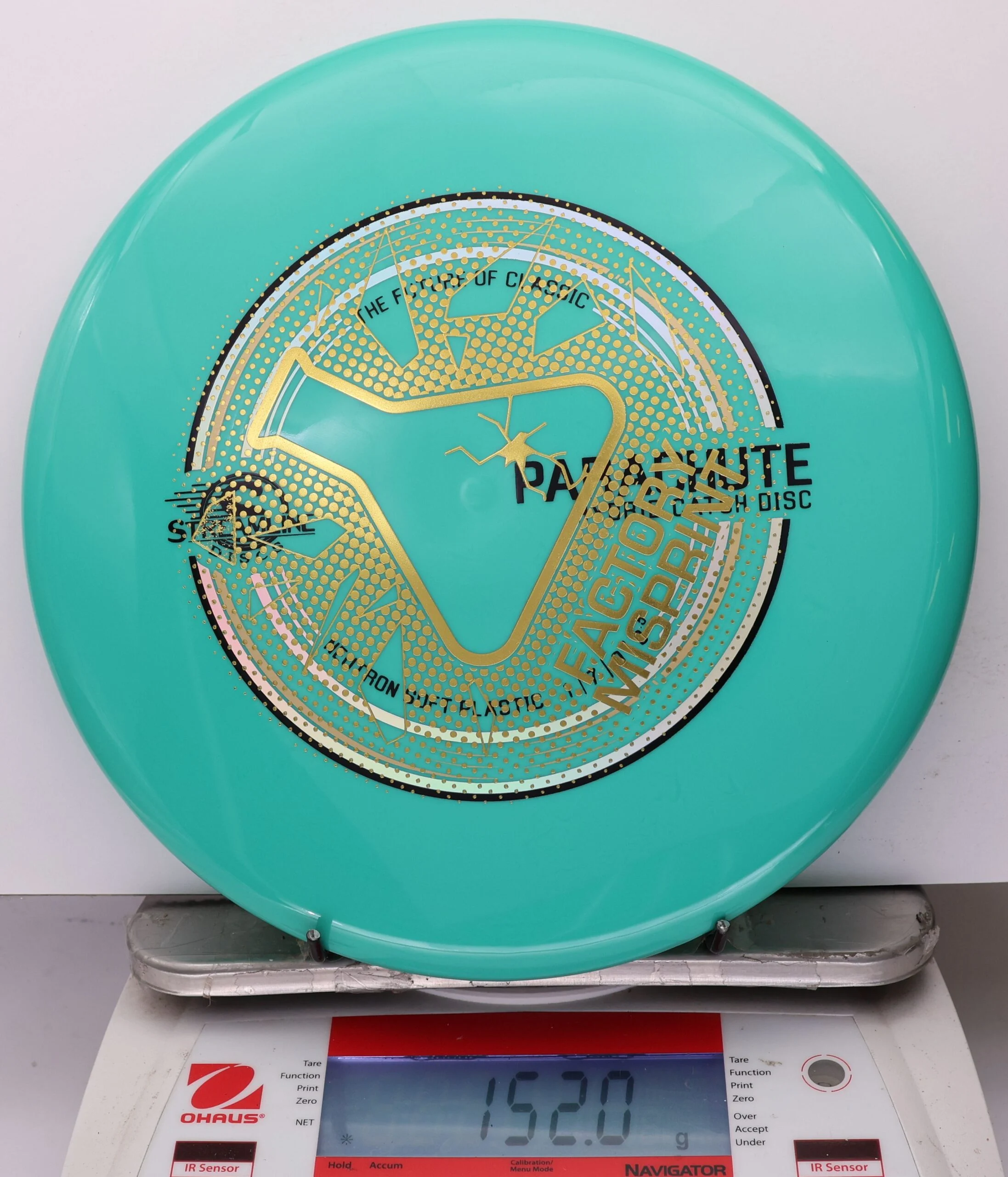 1022420 X-Out Neutron Soft Parachute - #04 Aqua, 152