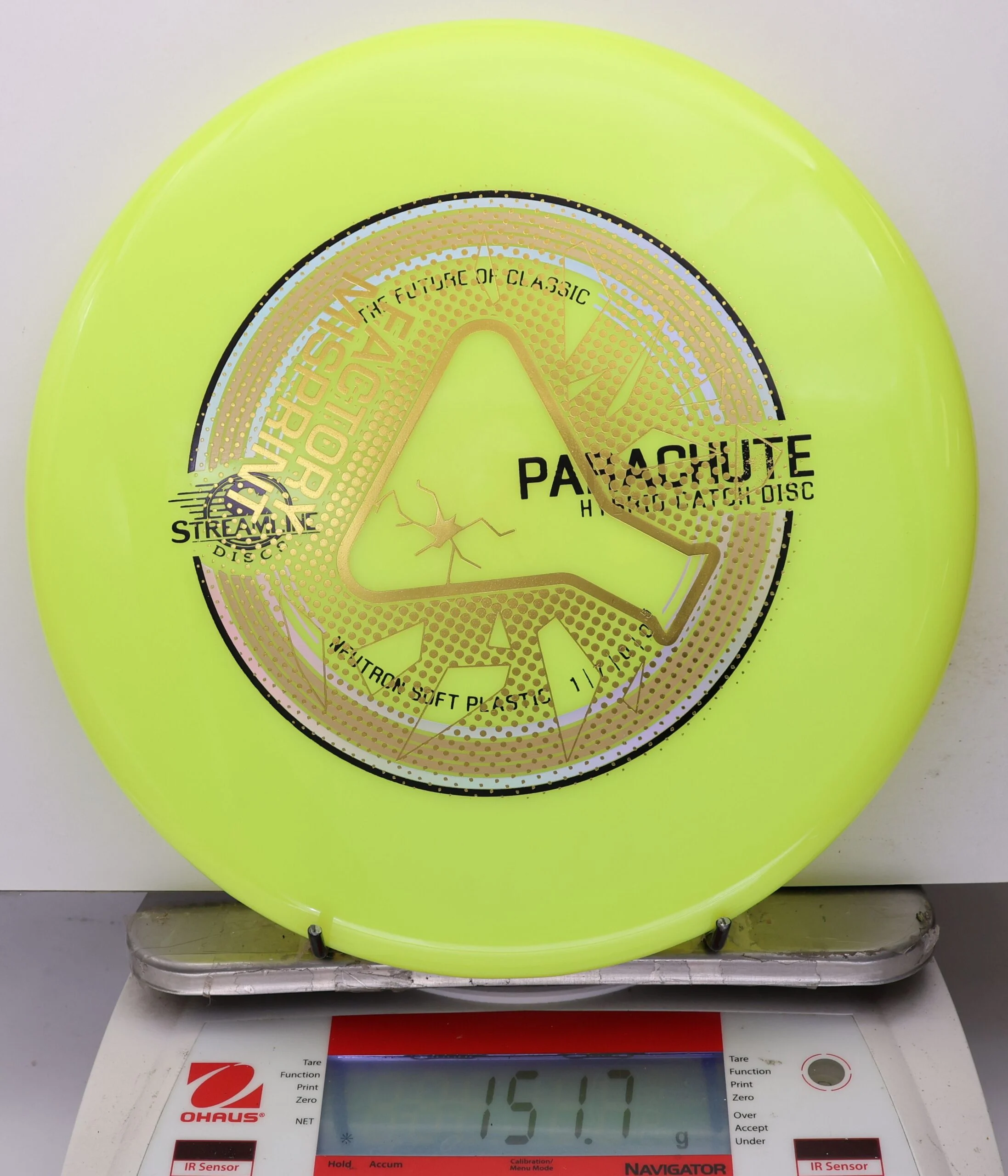 1022421 X-Out Neutron Soft Parachute - #05 Yellow, 152