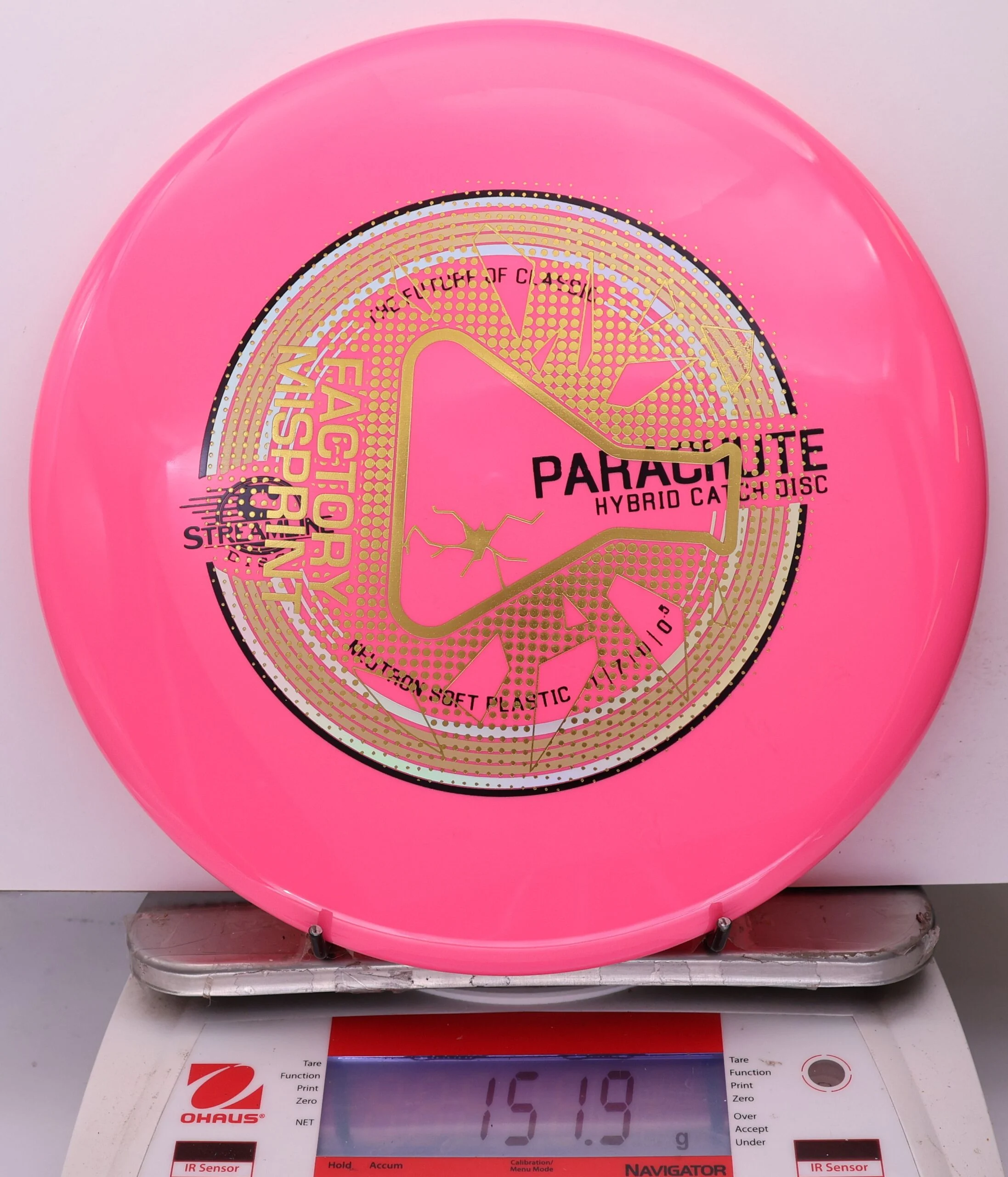 1022432 X-Out Neutron Soft Parachute - #08 Pink, 152