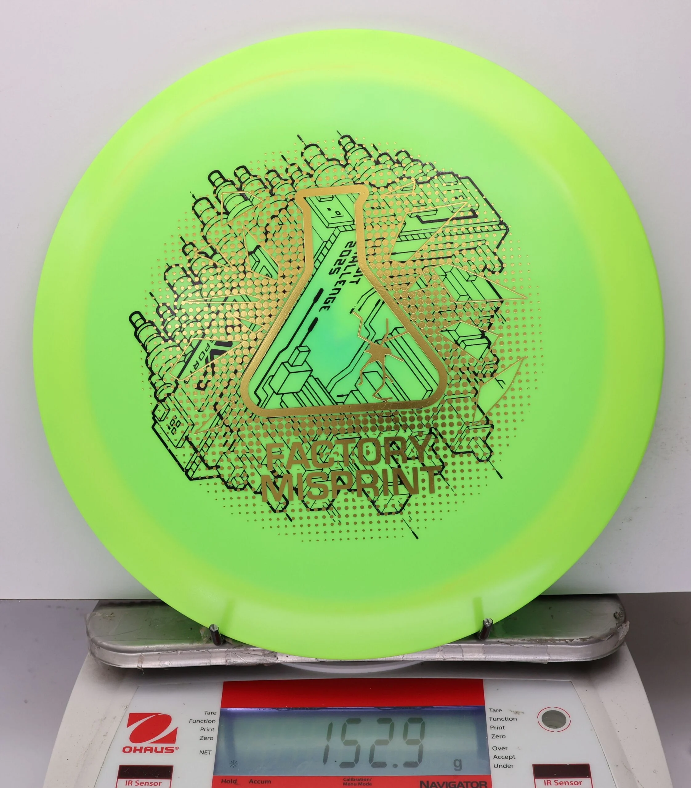 1022857 X-Out Fission Trace - #05 LimeGreen, 153