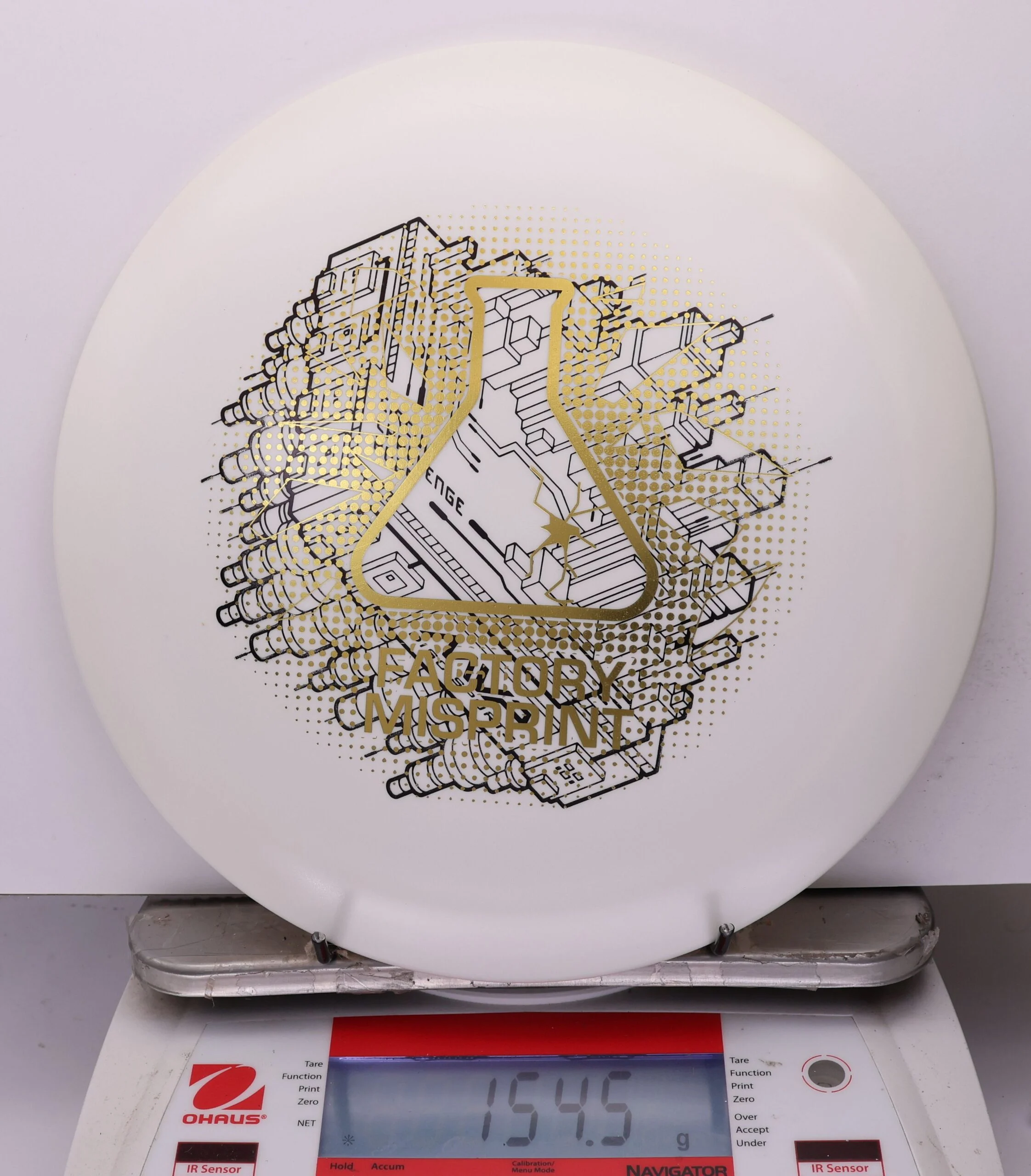 1022904 X-Out Fission Trace - #16 White, 155