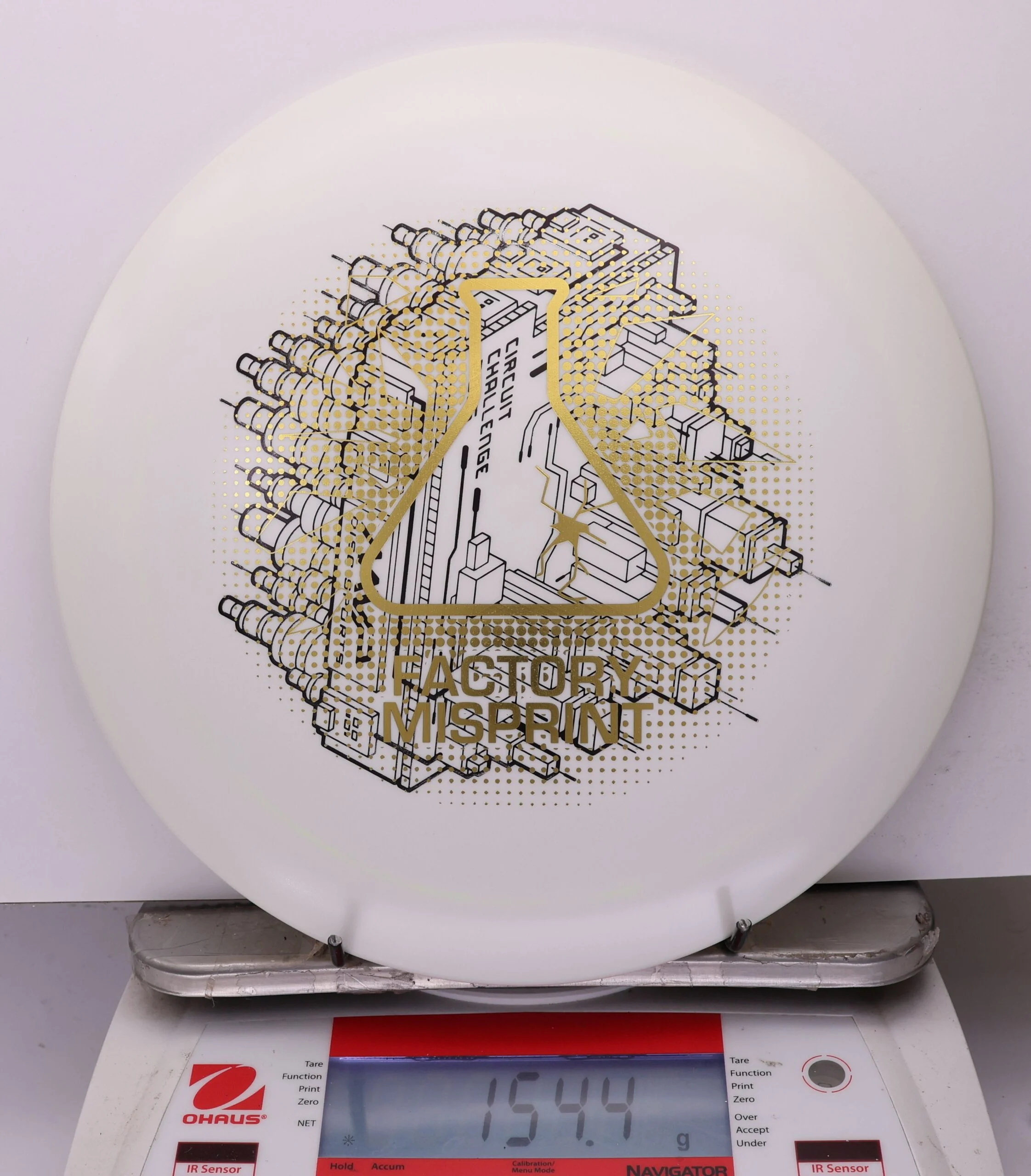 1022924 X-Out Fission Trace - #18 White, 154