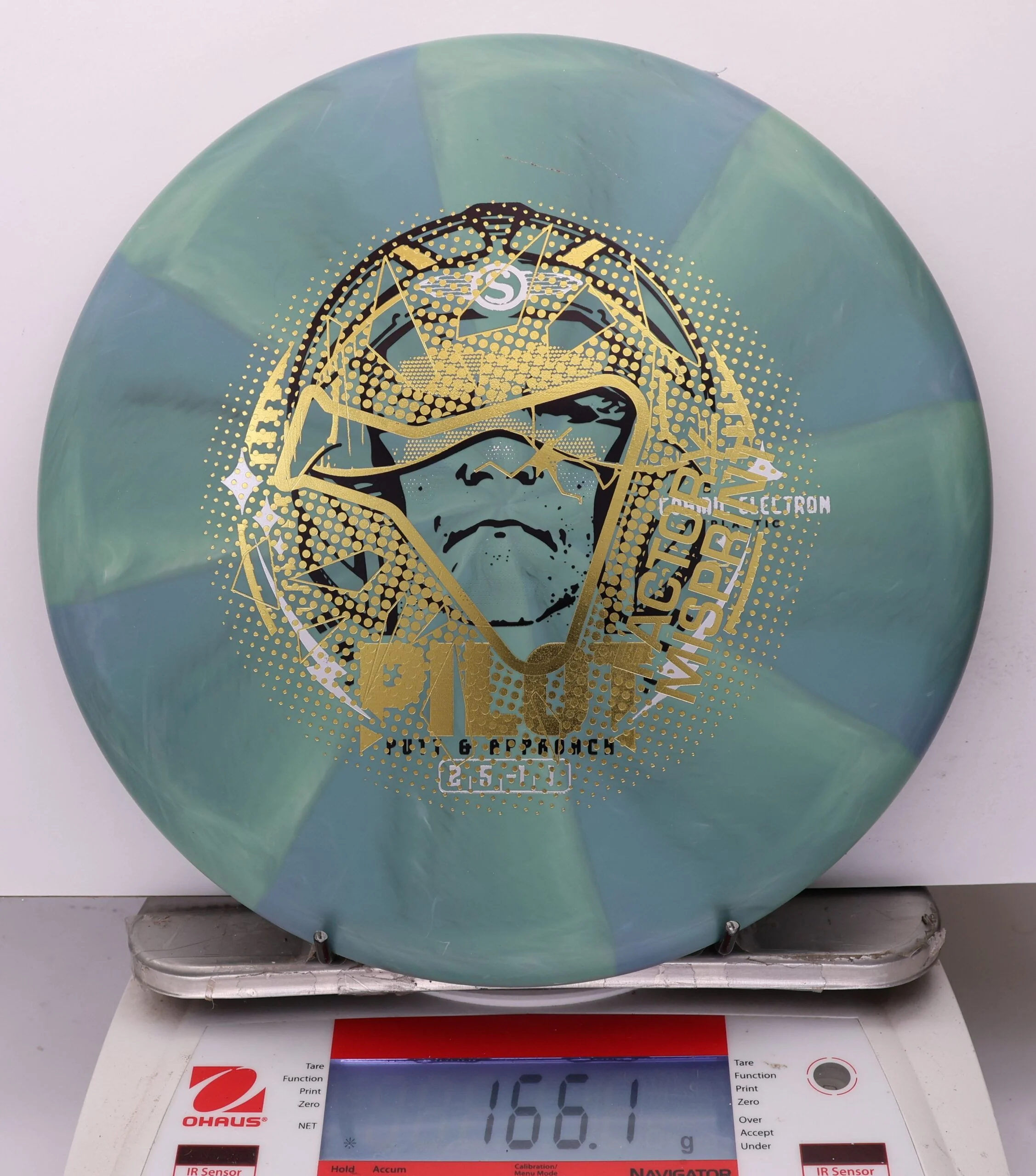 1023020 X-Out Cosmic Electron Pilot - #02 GrayishGrnBlue, 166