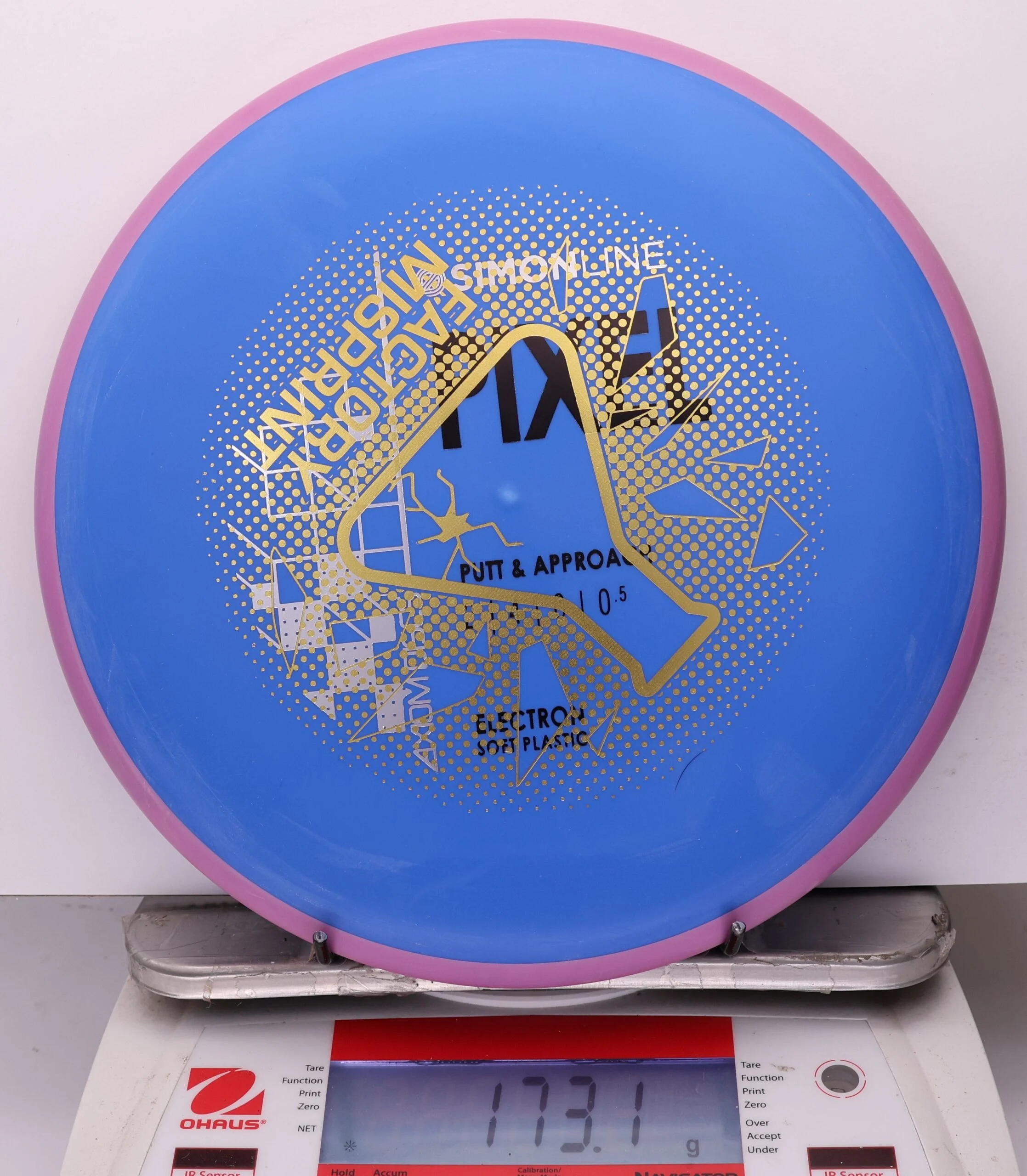 1023089 X-Out Simon Line Electron Soft Pixel - #04 Mauve-Blue, 173