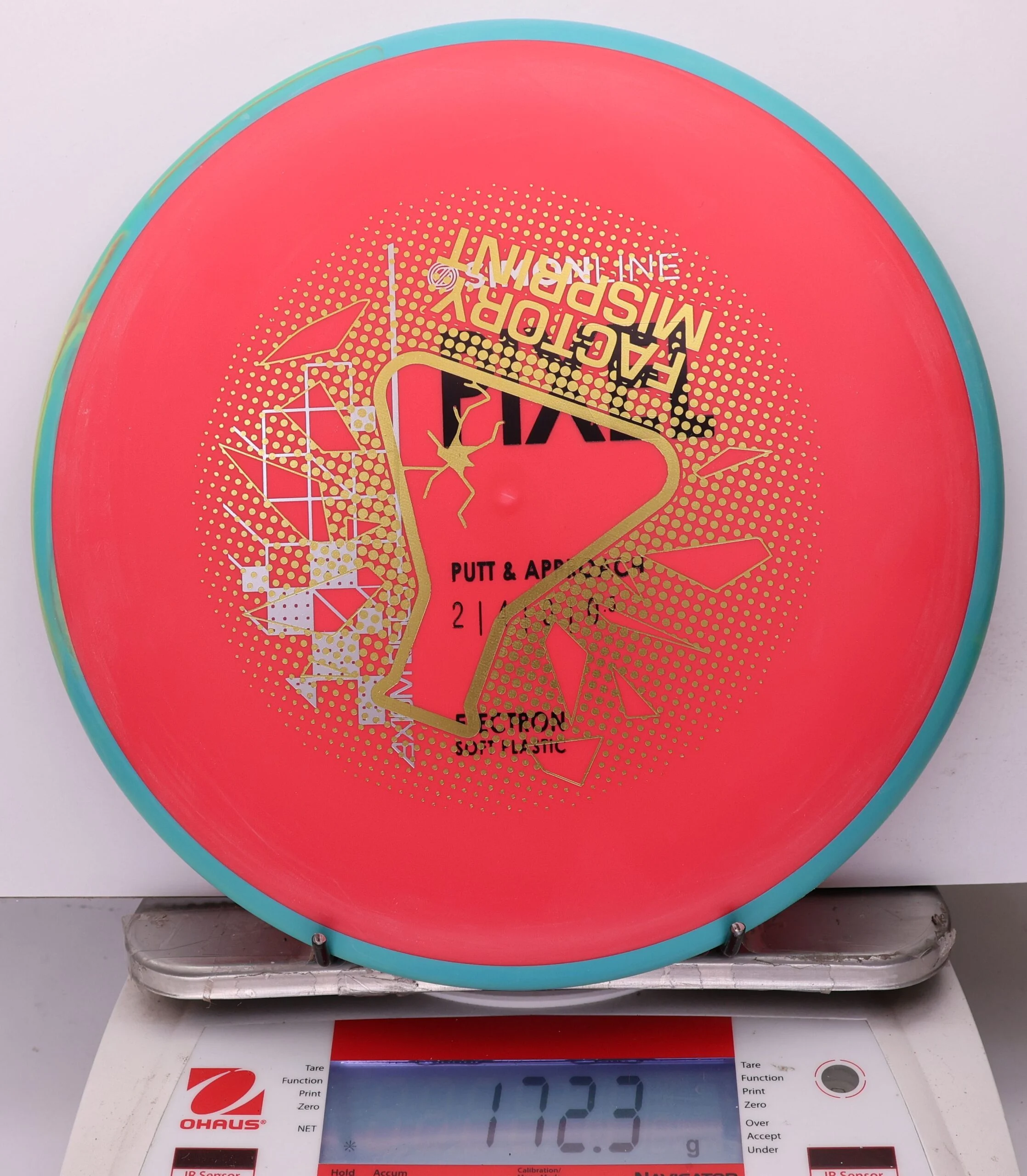 1023102 X-Out Simon Line Electron Soft Pixel - #07 Teal-Red, 172