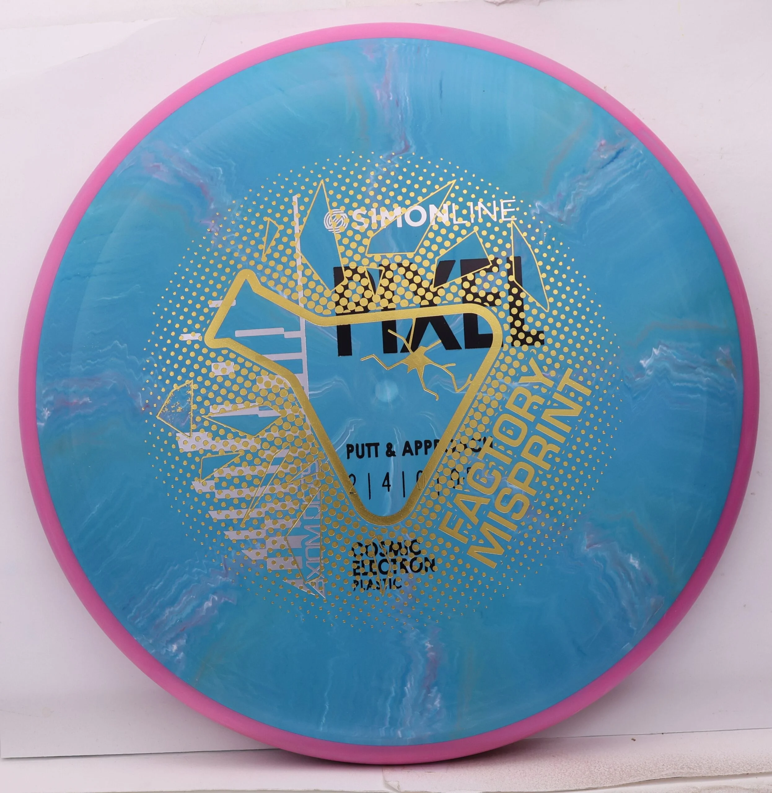 X-Out Simon Line Cosmic Electron Pixel • Marshall Street Disc Golf