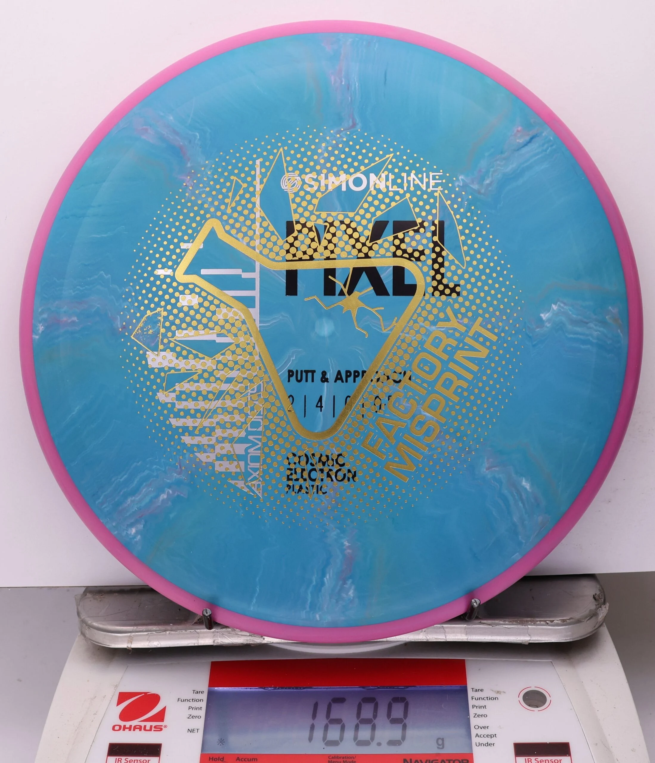 1023121 X-Out Simon Line Cosmic Electron Pixel - #01 Pink-Blue, 169