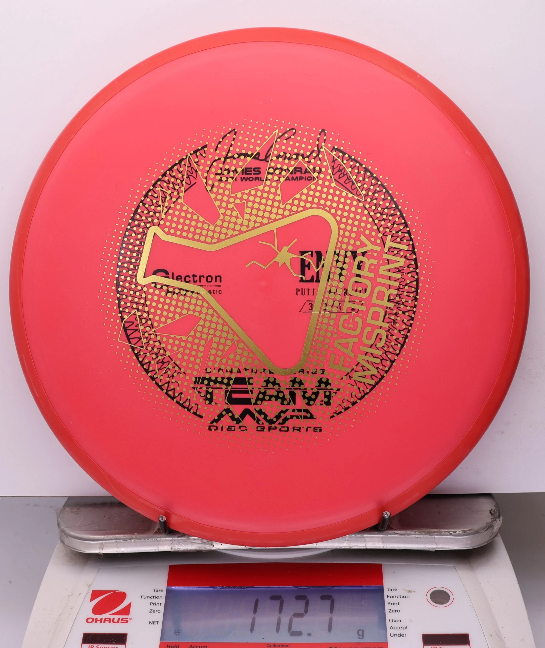1023222 X-Out Electron Firm Envy, James Conrad - #03 Red, 173