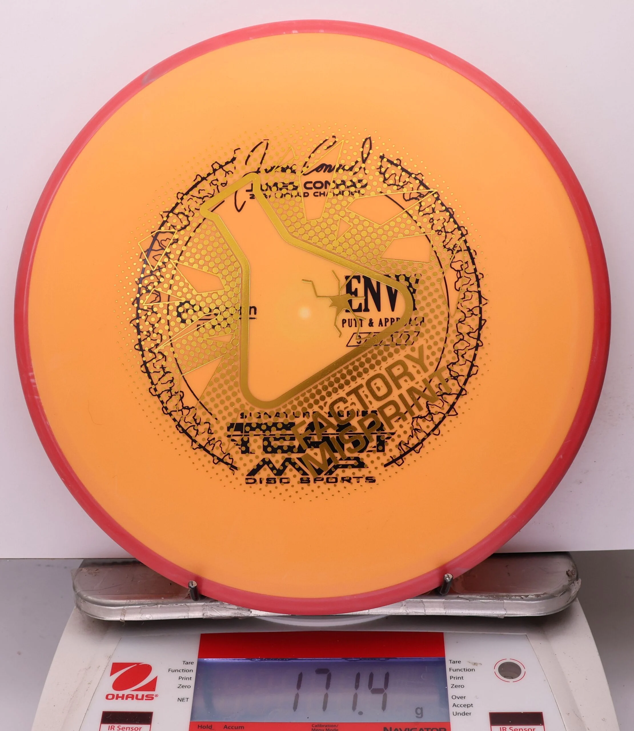 1023229 X-Out Electron Soft Envy, James Conrad - #02 Red-Orange, 171
