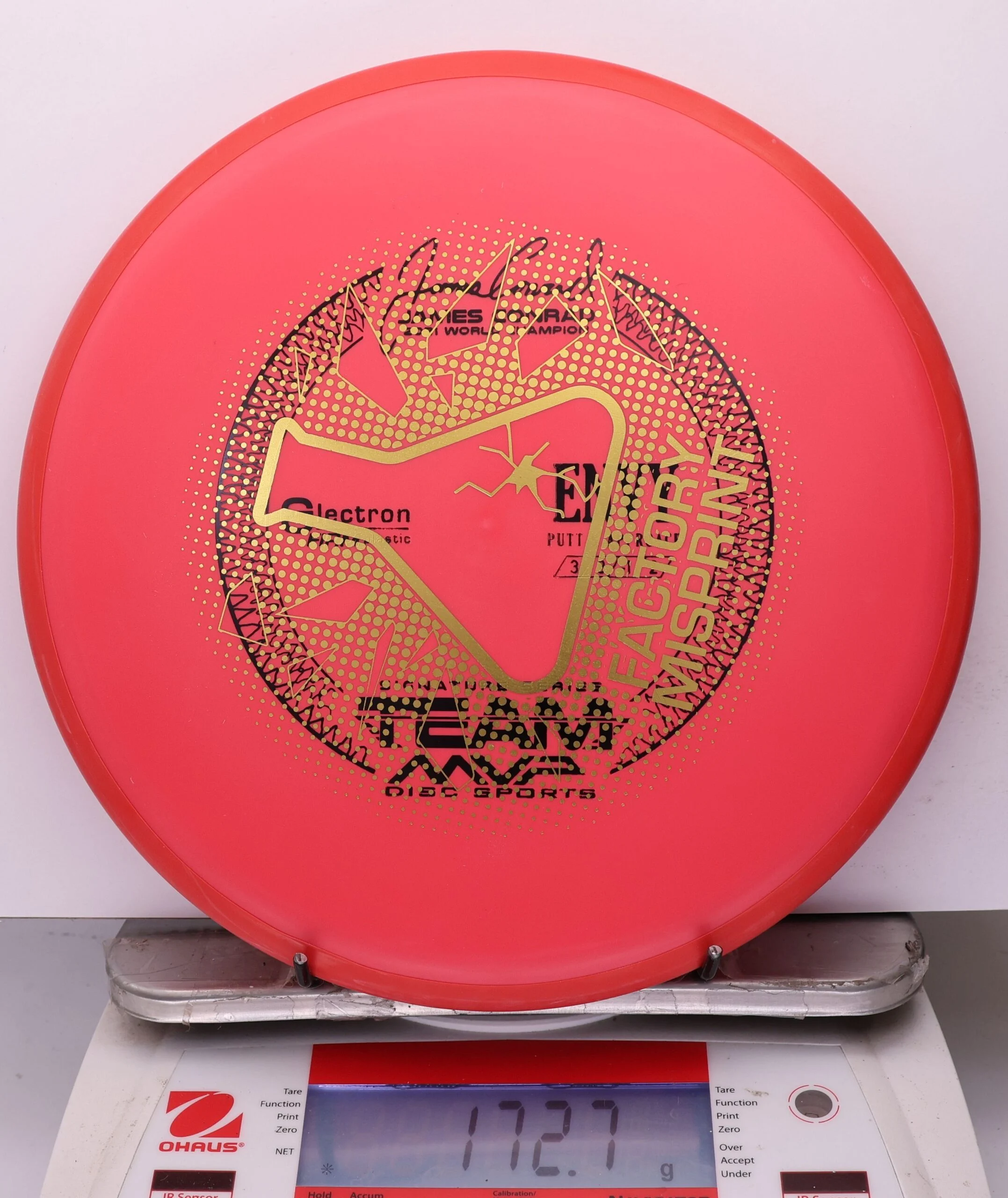 1023421 X-Out Electron Firm Envy, James Conrad - #02 Red, 173