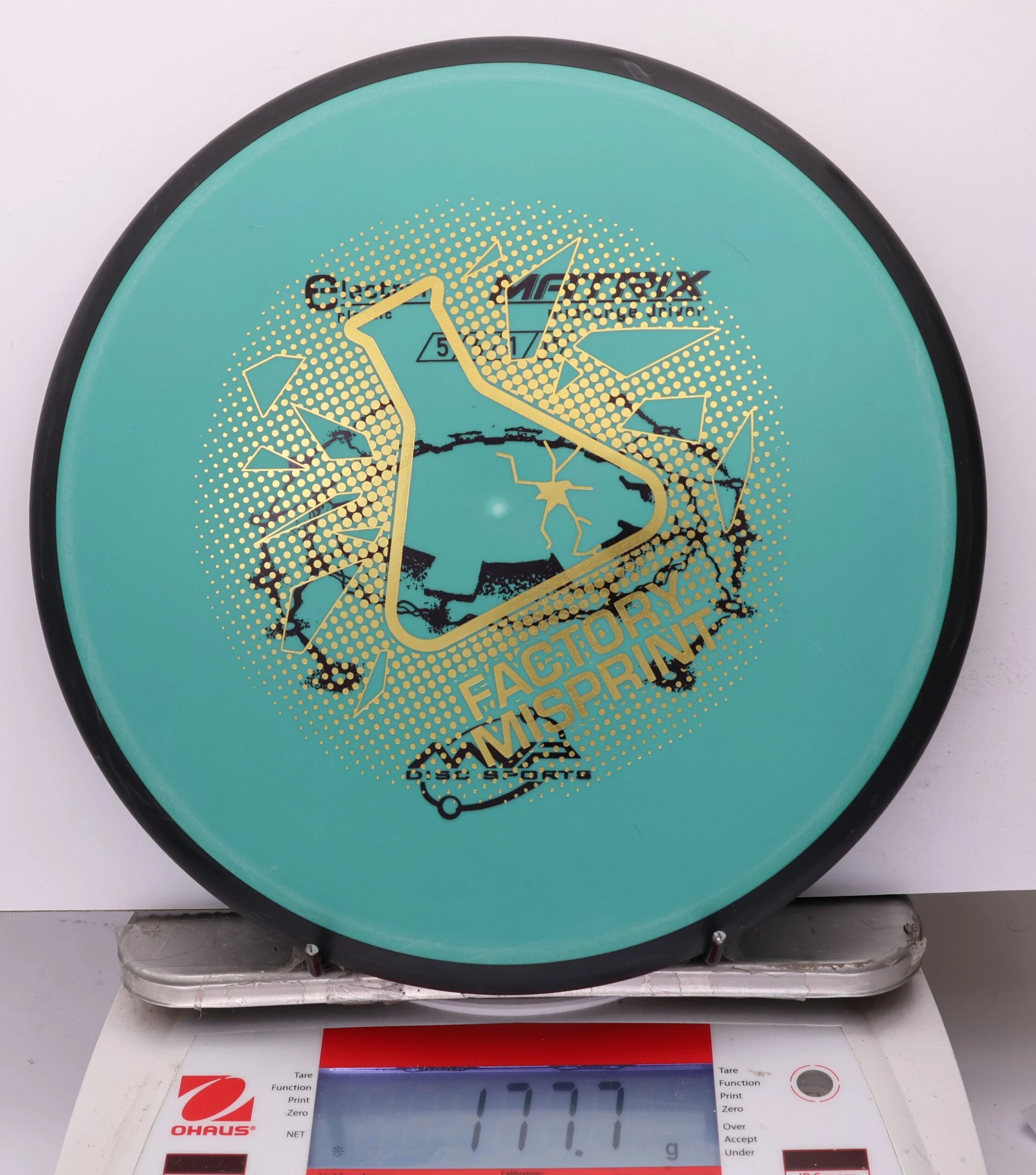 1023594 X-Out Electron Matrix - #02 Teal, 178