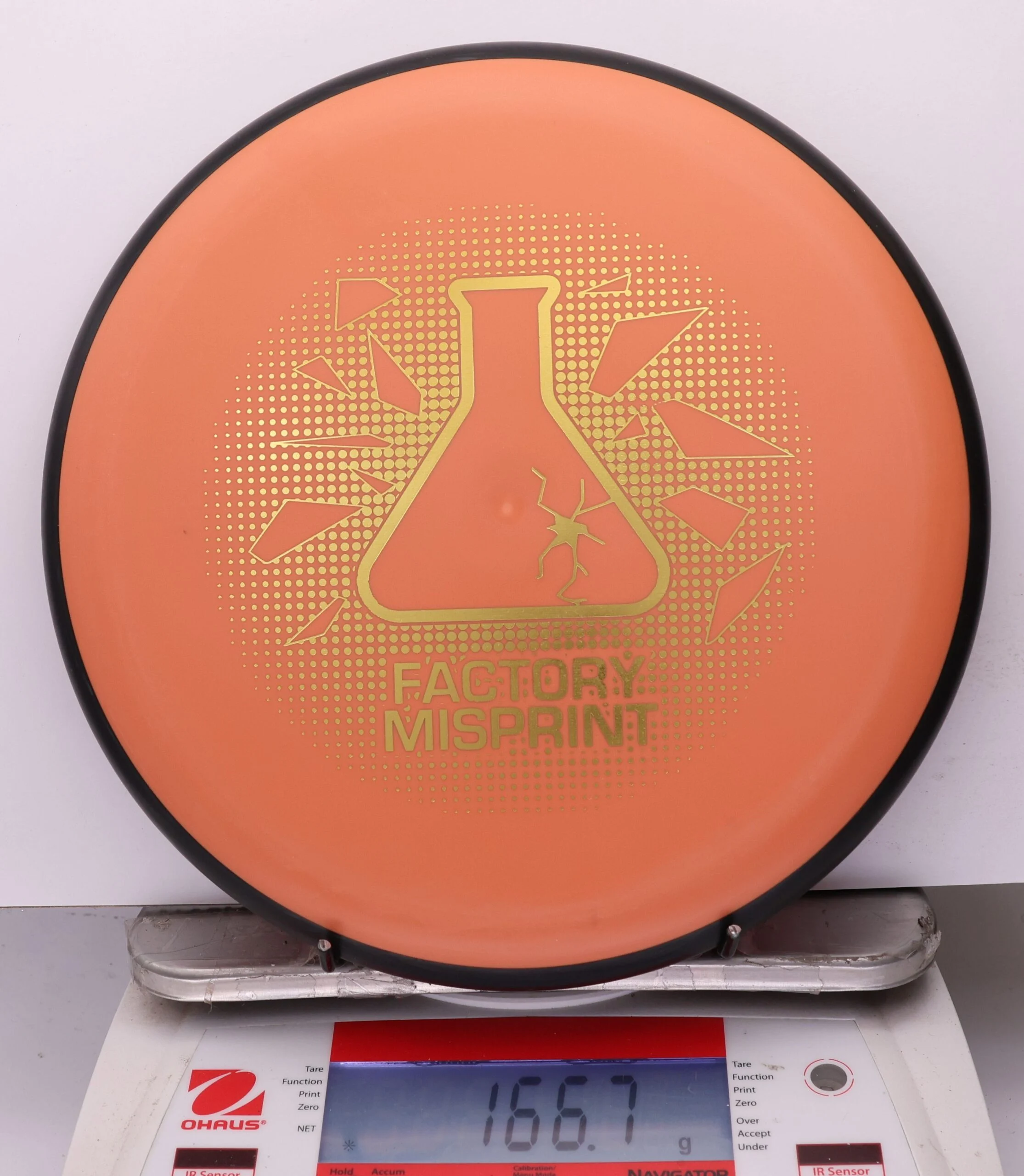 1023852 X-Out Electron Spin - #22 Orange, 167