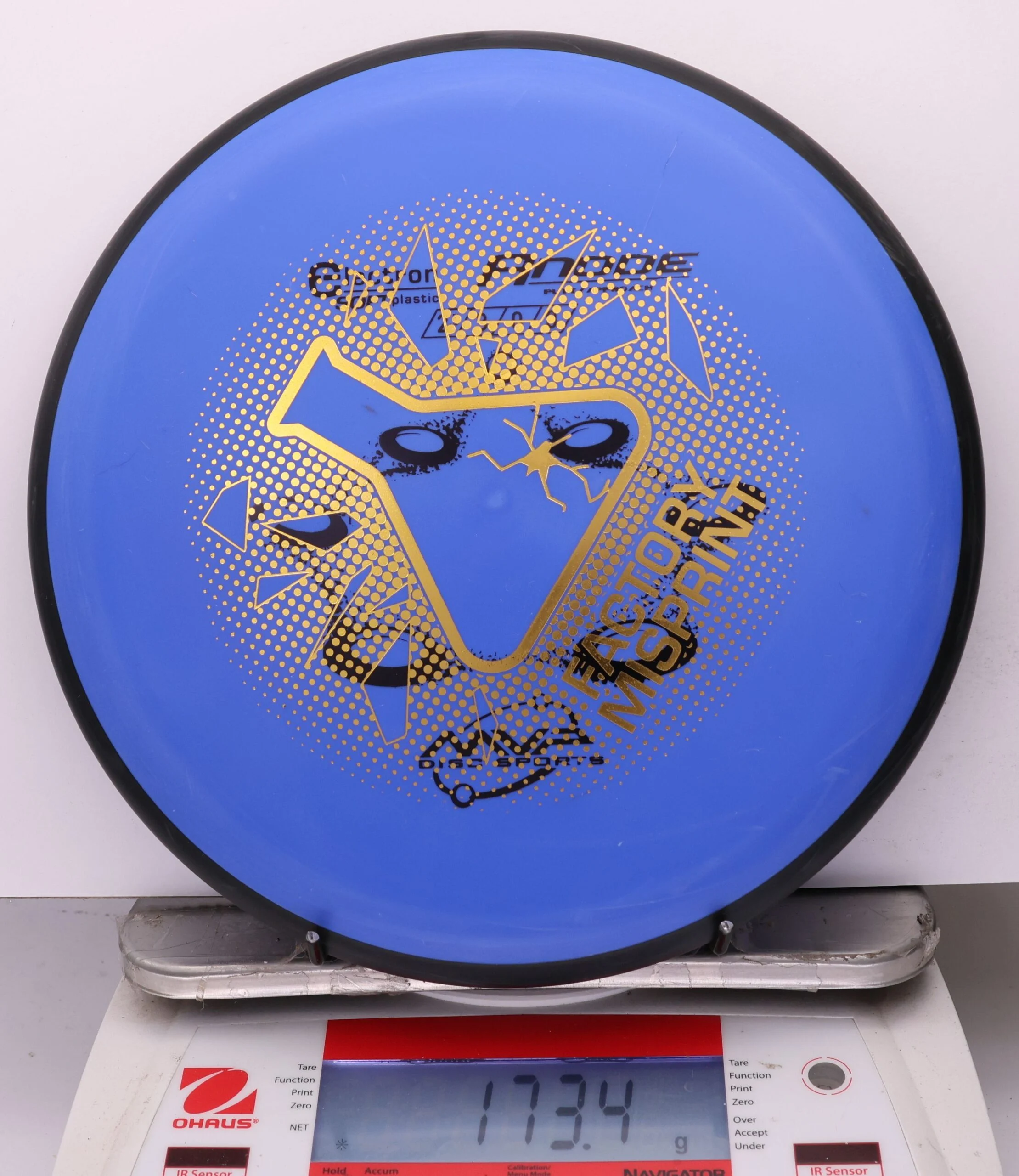 1023884 X-Out Electron Soft Anode - #02 Blue, 173