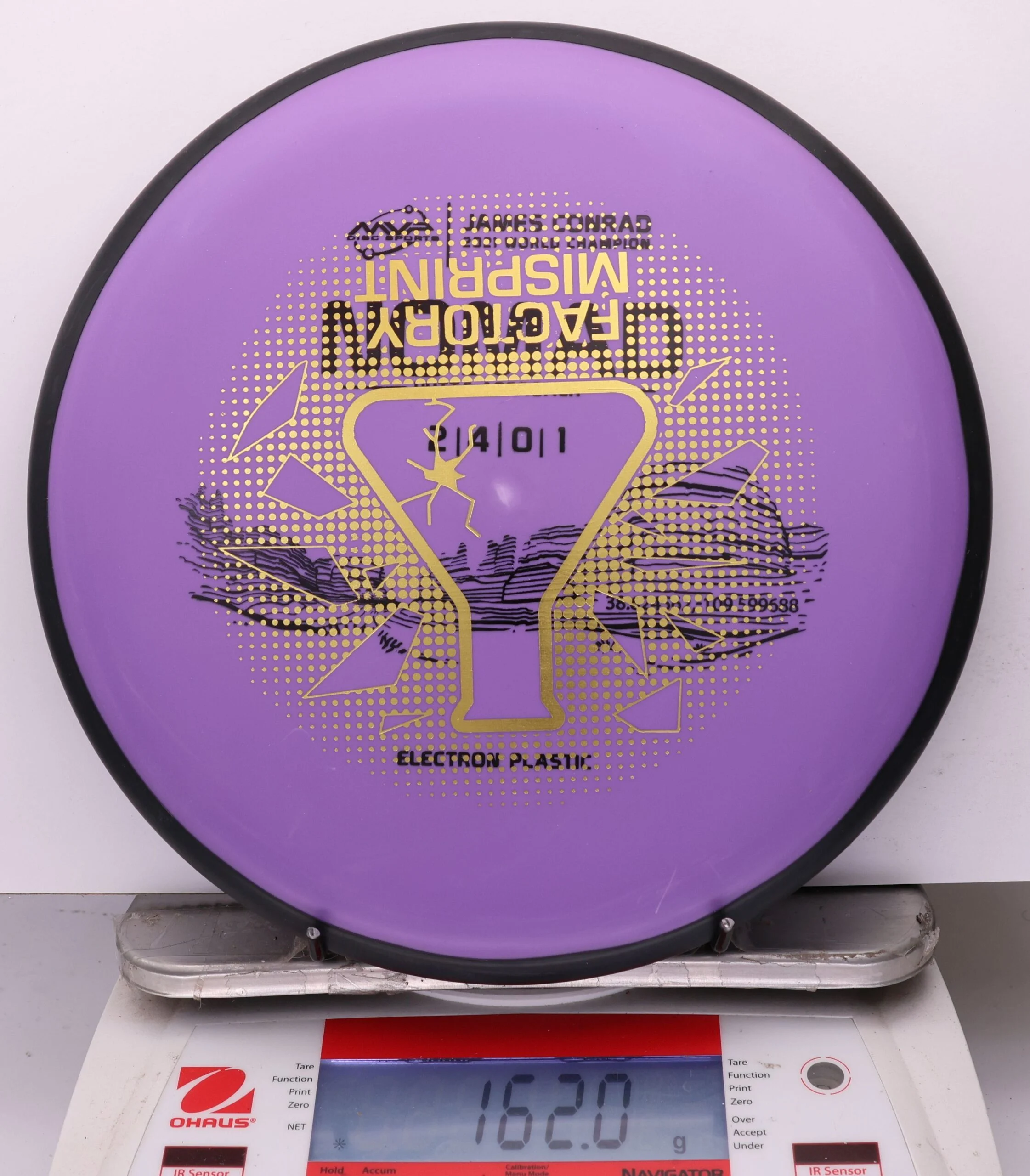 1024229 X-Out Electron Nomad, James Conrad - #01 Purple, 162