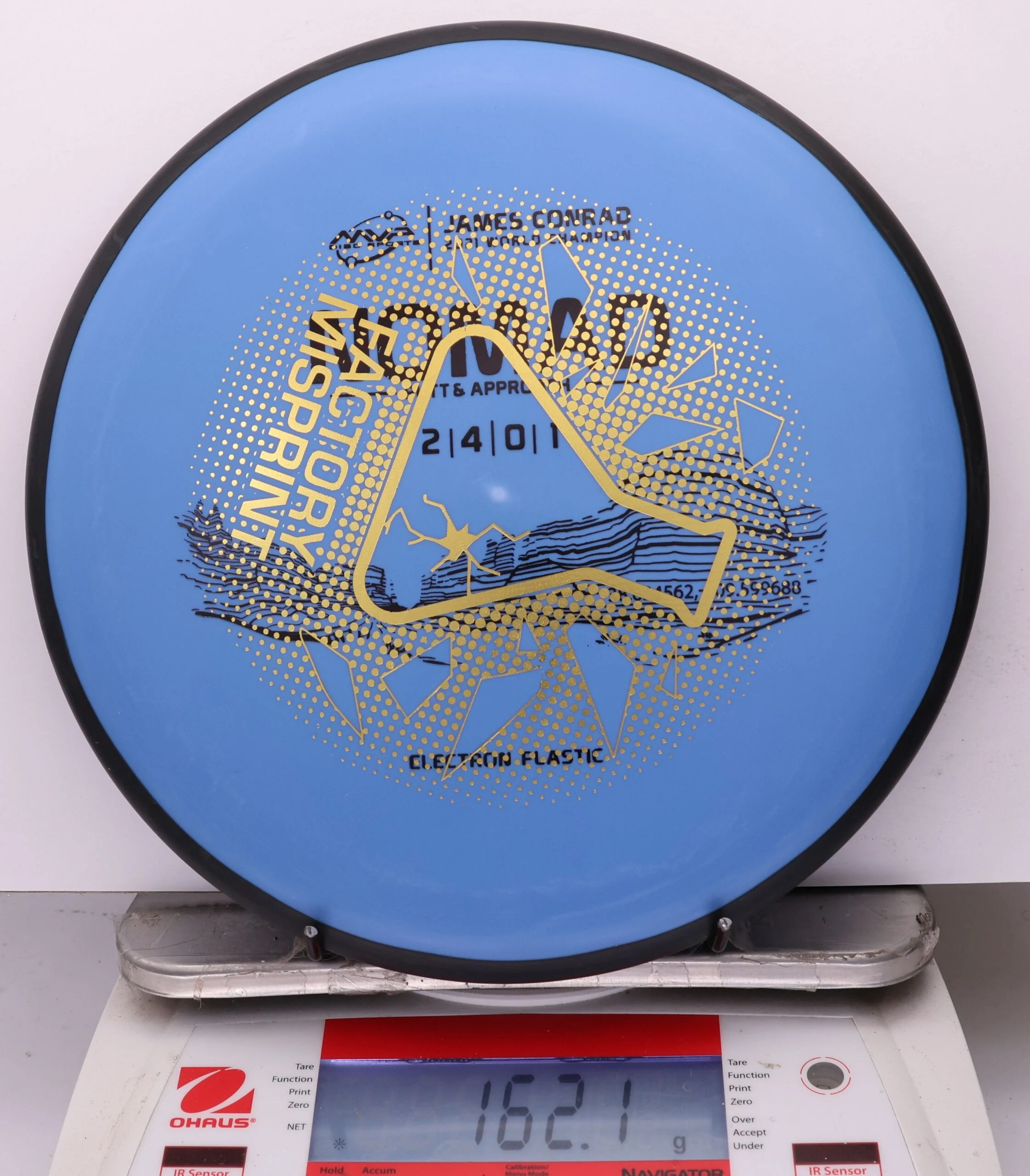 1024238 X-Out Electron Nomad, James Conrad - #02 Blue, 162