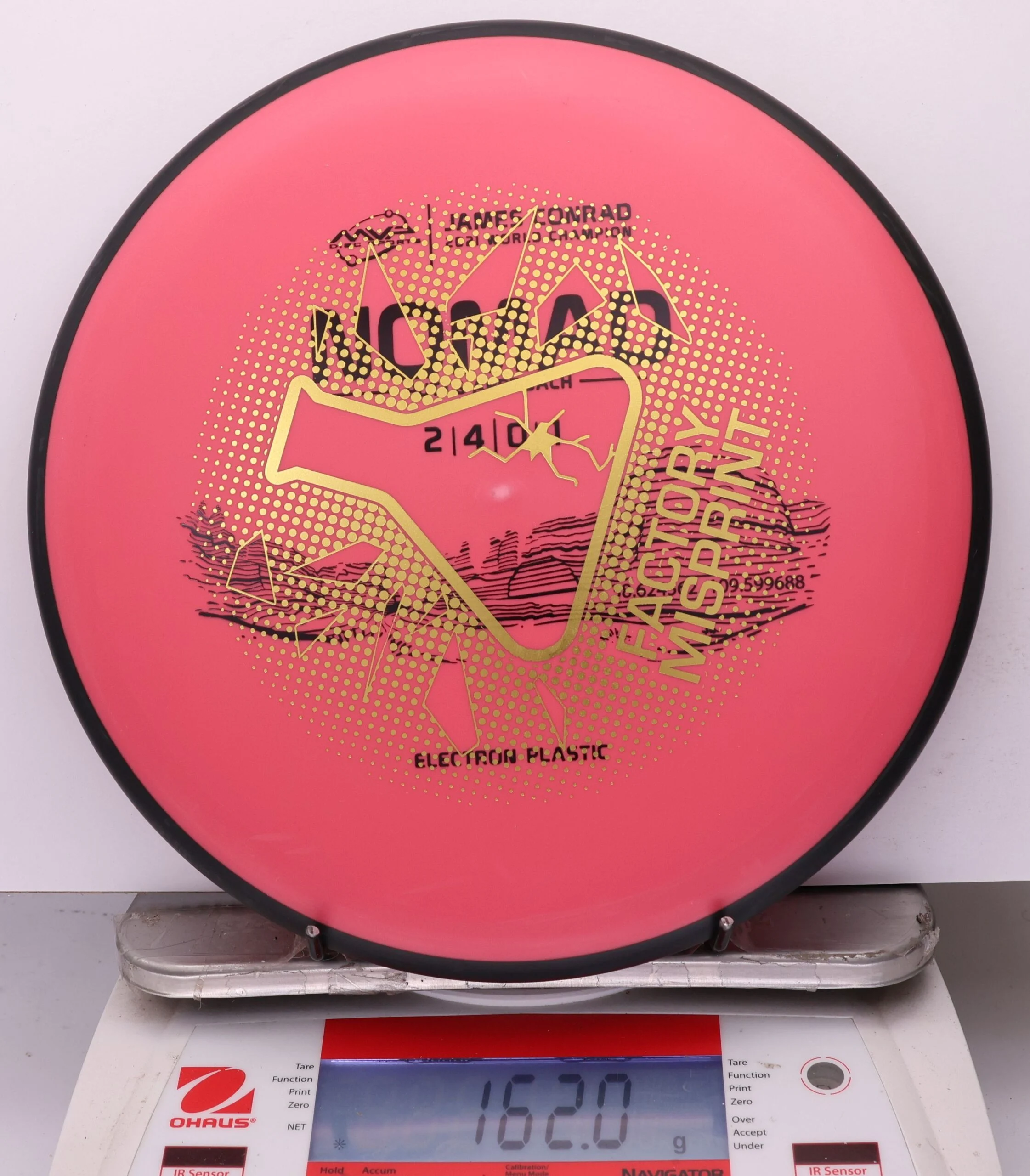 1024240 X-Out Electron Nomad, James Conrad - #04 SoftRed, 162