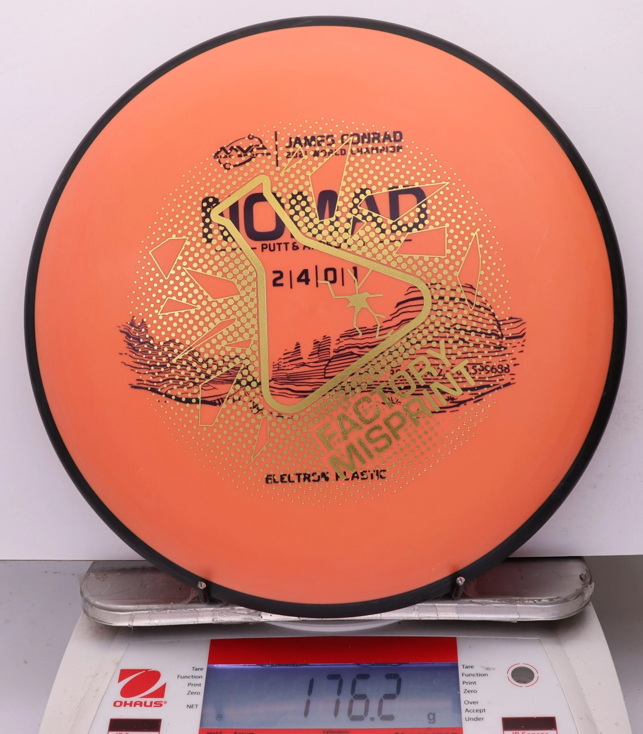 1024248 X-Out Electron Firm Nomad, James Conrad - #02 Orange, 176