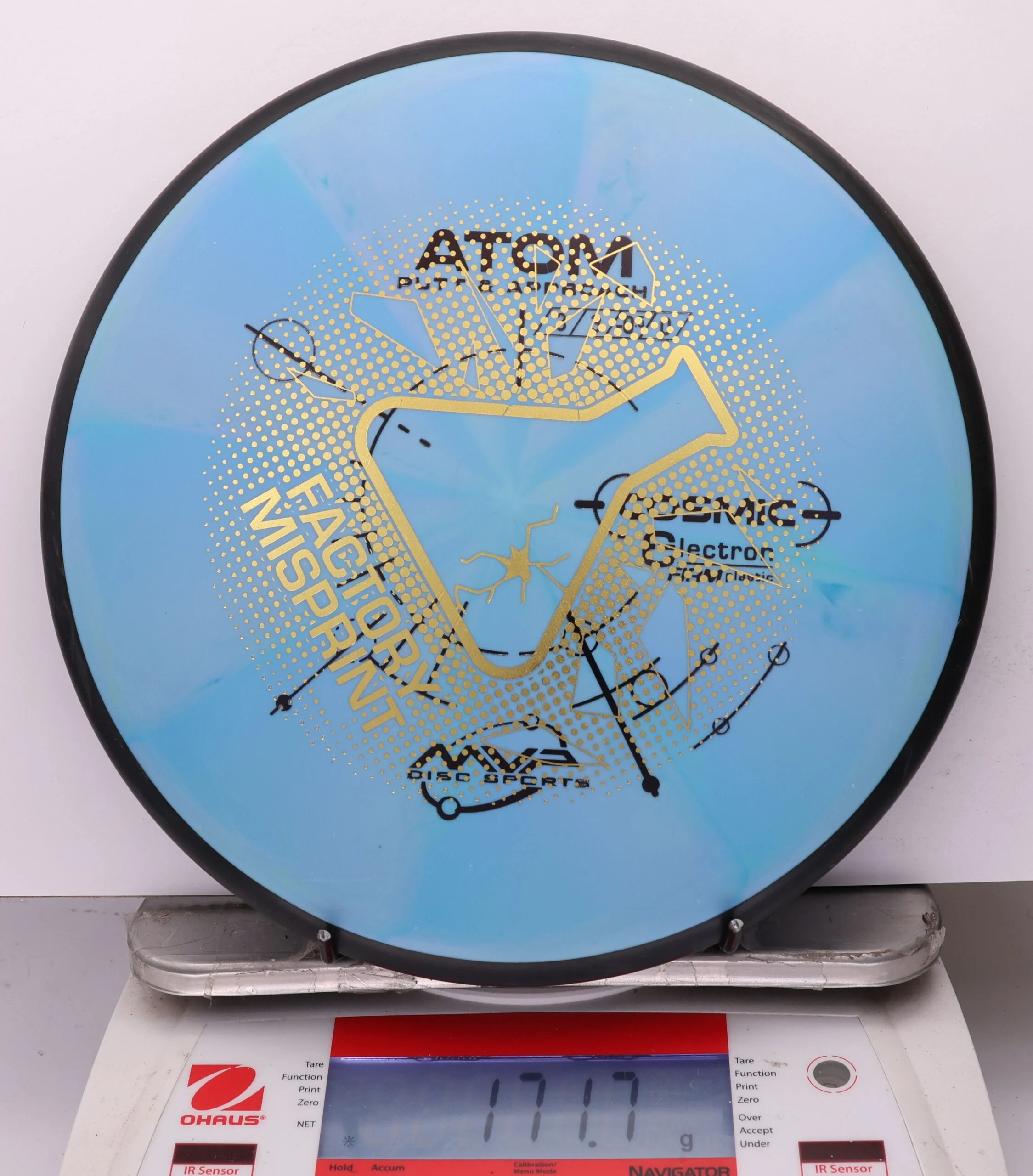 1024392 X-Out Cosmic Electron Atom - #04 Blue, 172