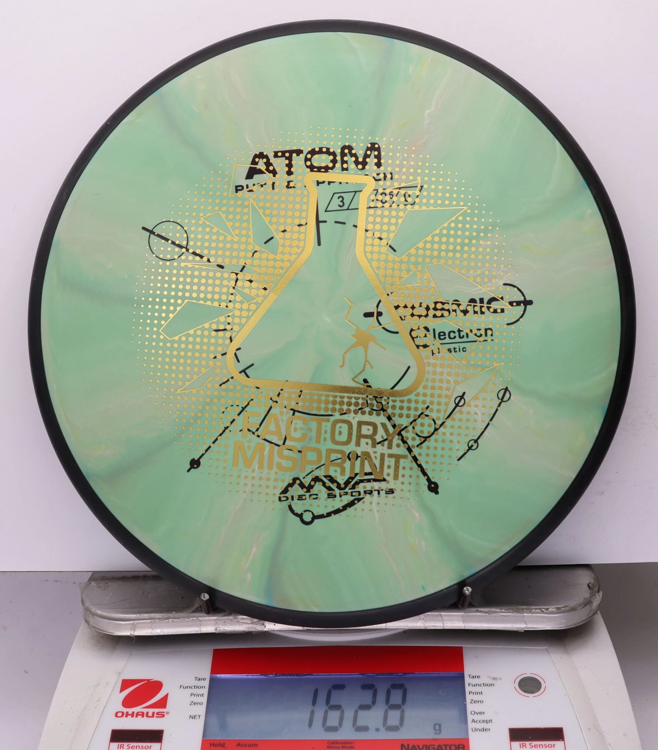 1024450 X-Out Cosmic Electron Atom - #14 PaleGreen, 163