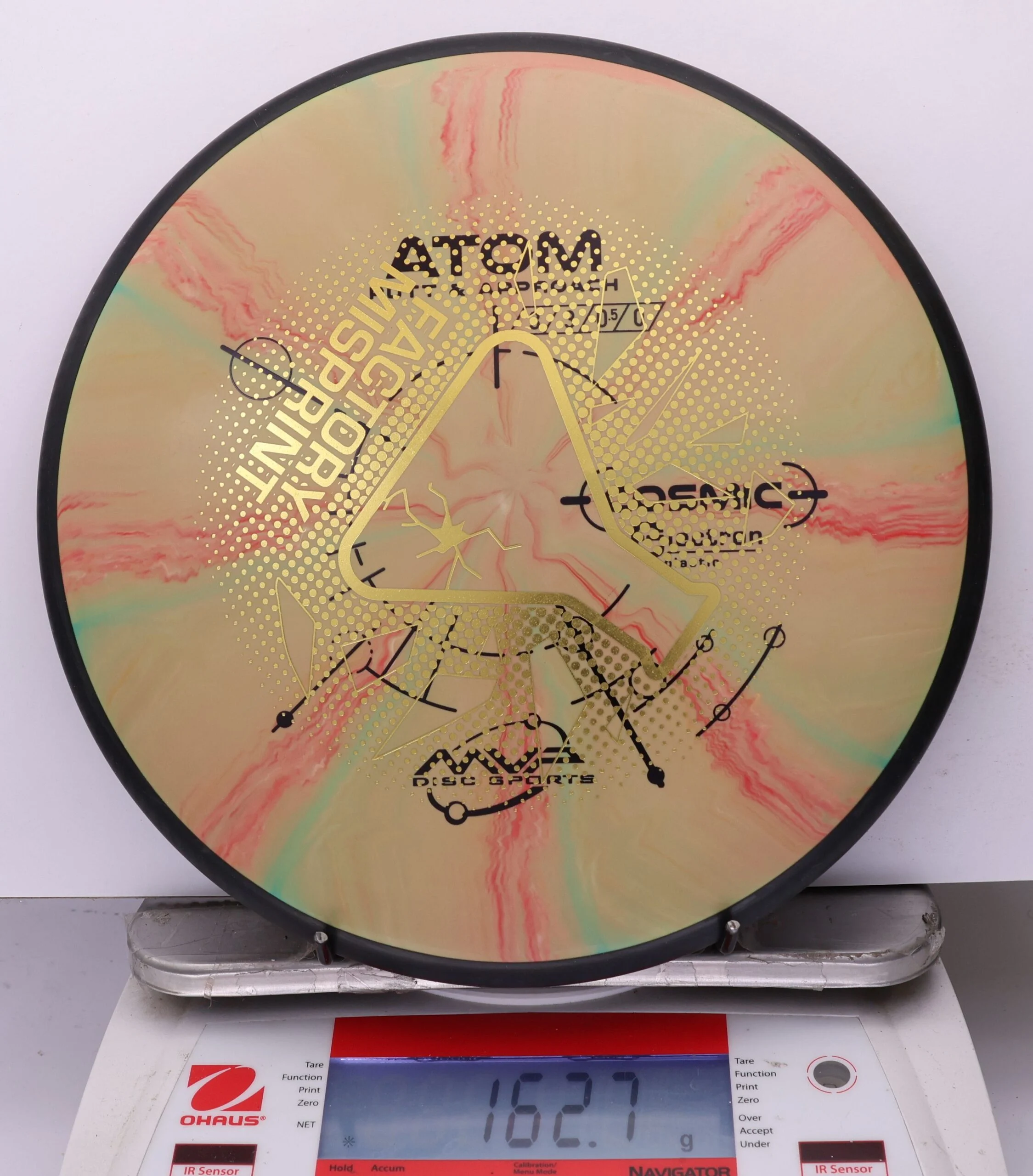 1024479 X-Out Cosmic Electron Atom - #19 OrangeGreen, 163