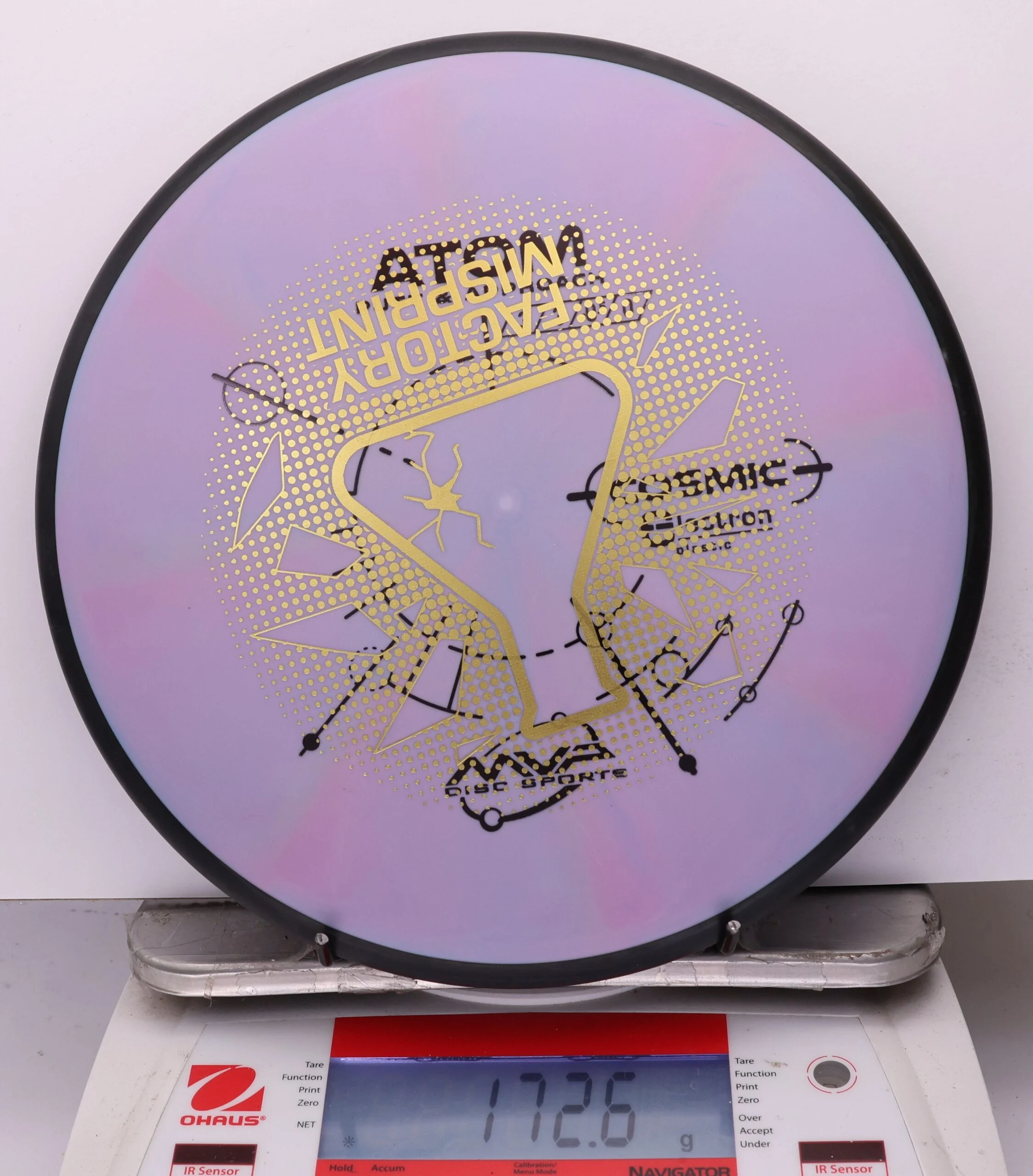1024507 X-Out Cosmic Electron Atom - #23 LtPurple, 173
