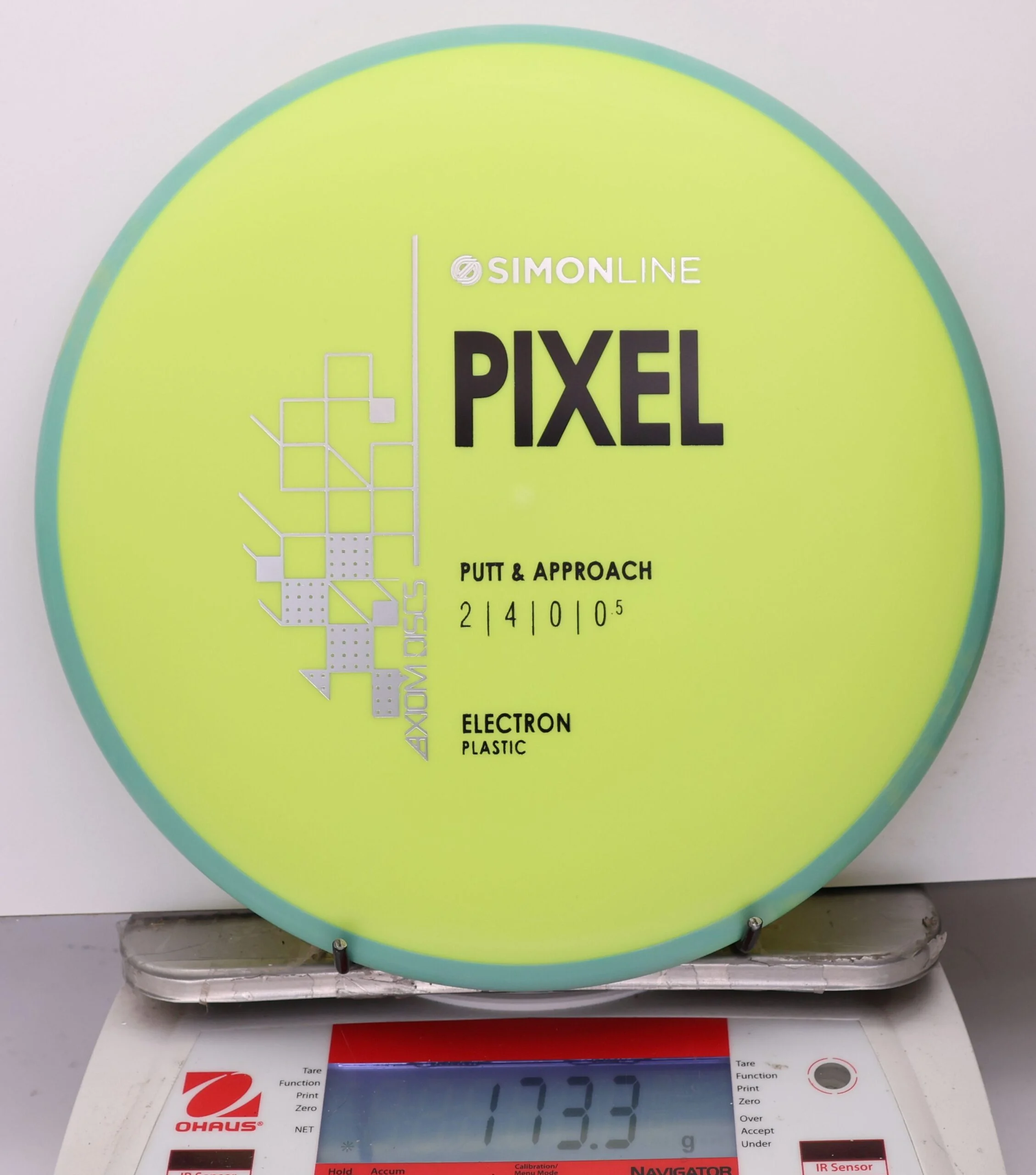 1025589 Simon Line Electron Pixel - #208 Aqua-Grellow, 173