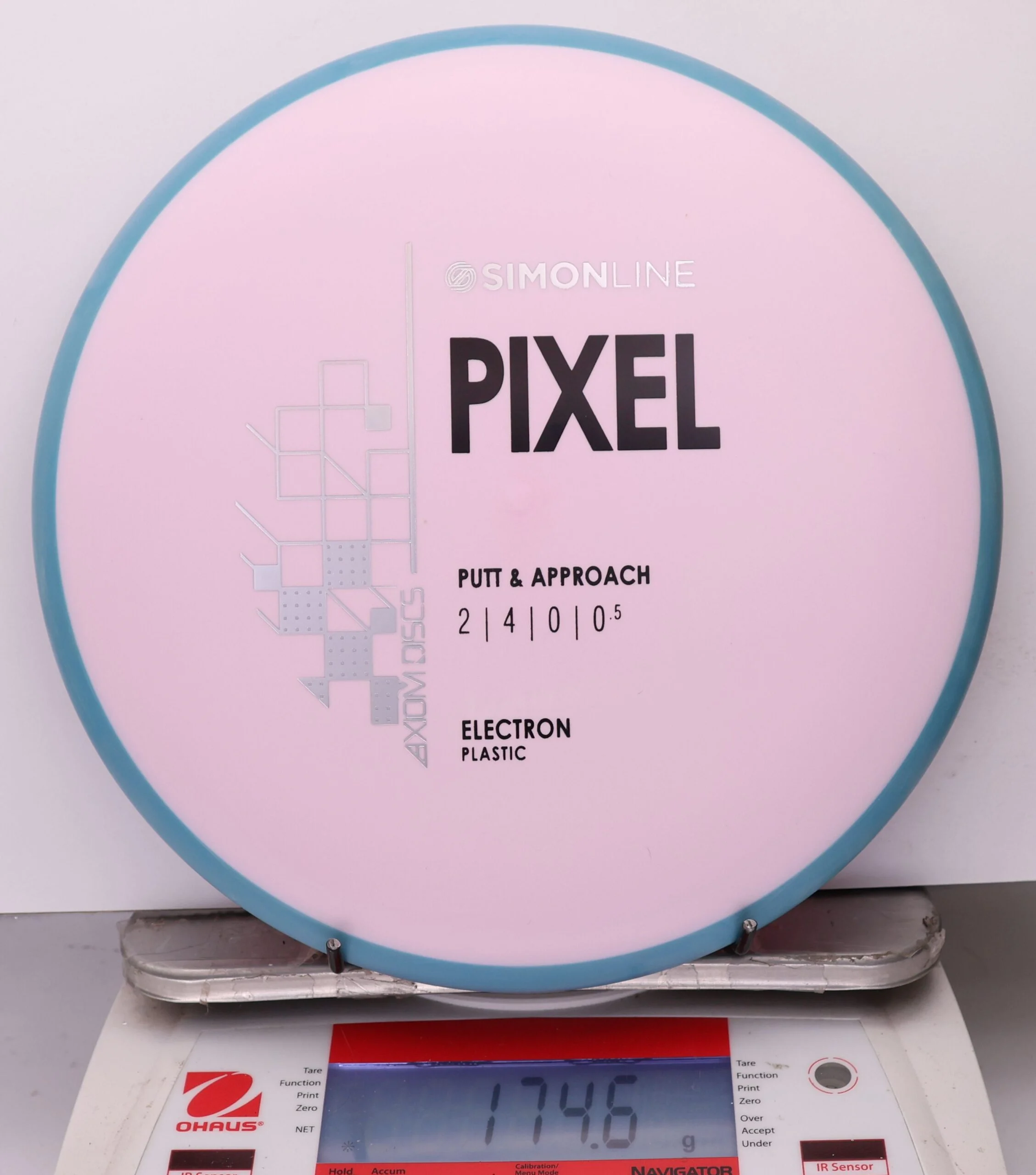 1025601 Simon Line Electron Pixel - #213 LtBlue-LtPink, 175
