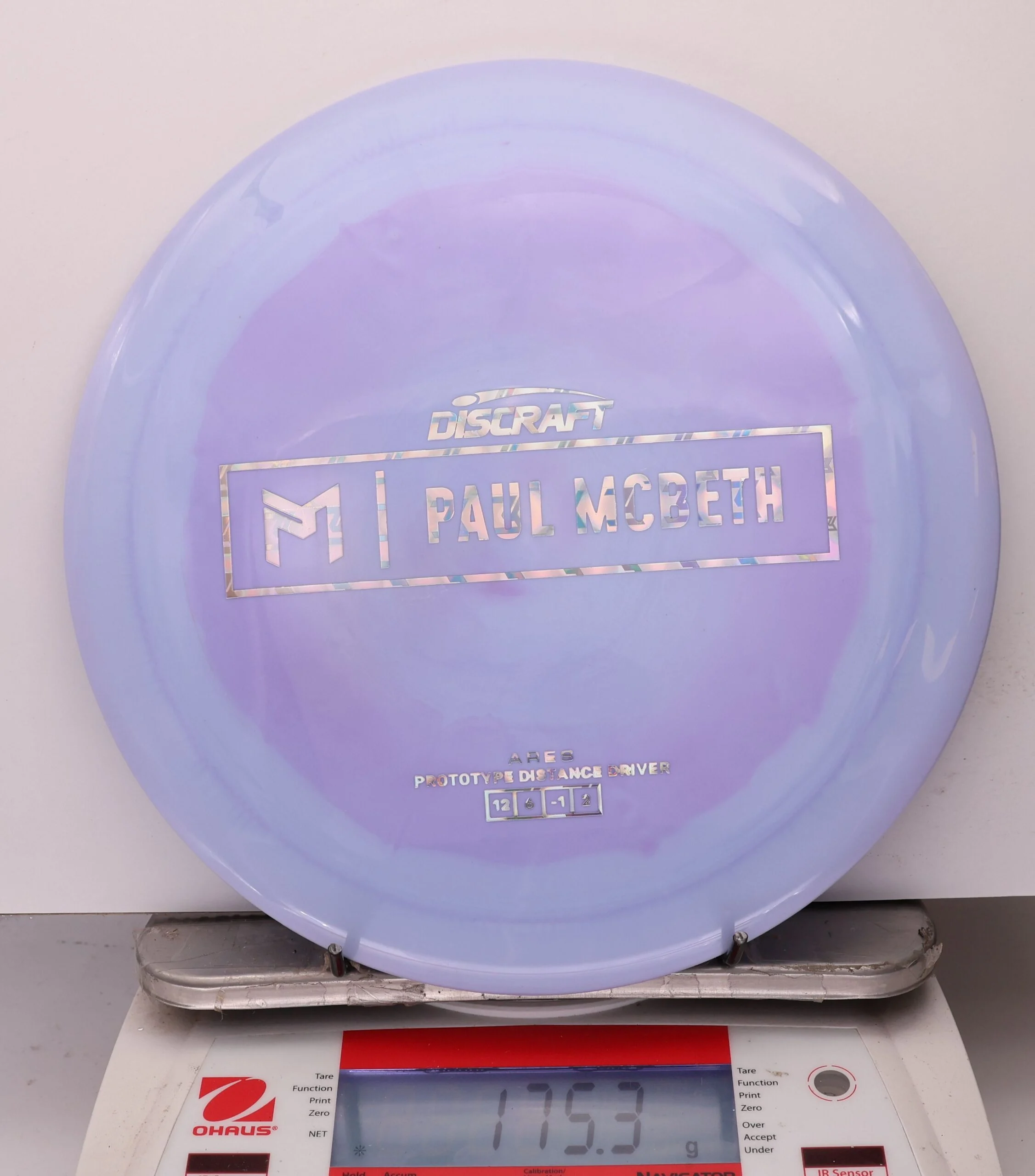 1025860 Prototype Ares, Paul McBeth - #71 LtPurple, 175