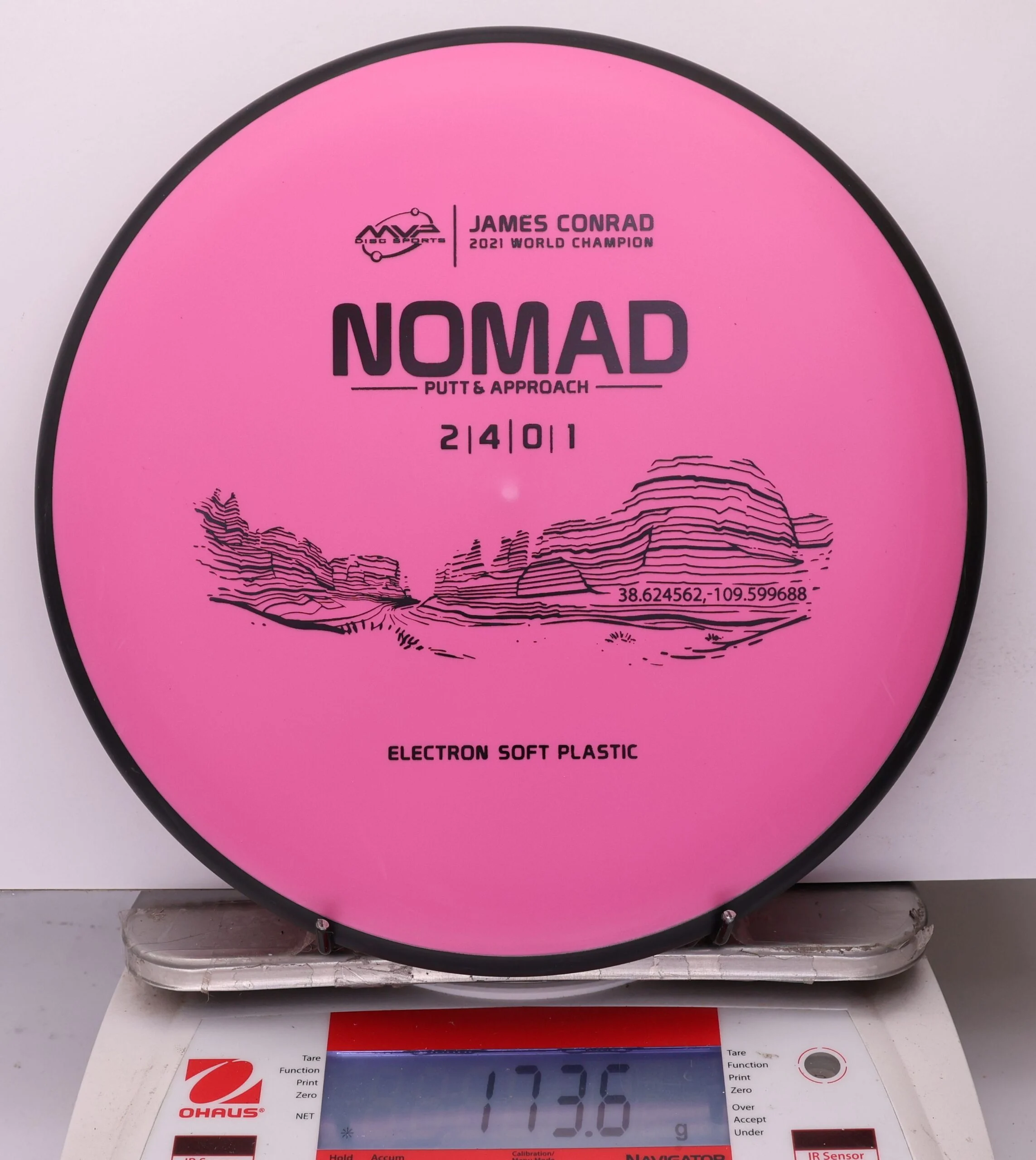 1026549 Electron Soft Nomad, James Conrad - #04 Pink, 174