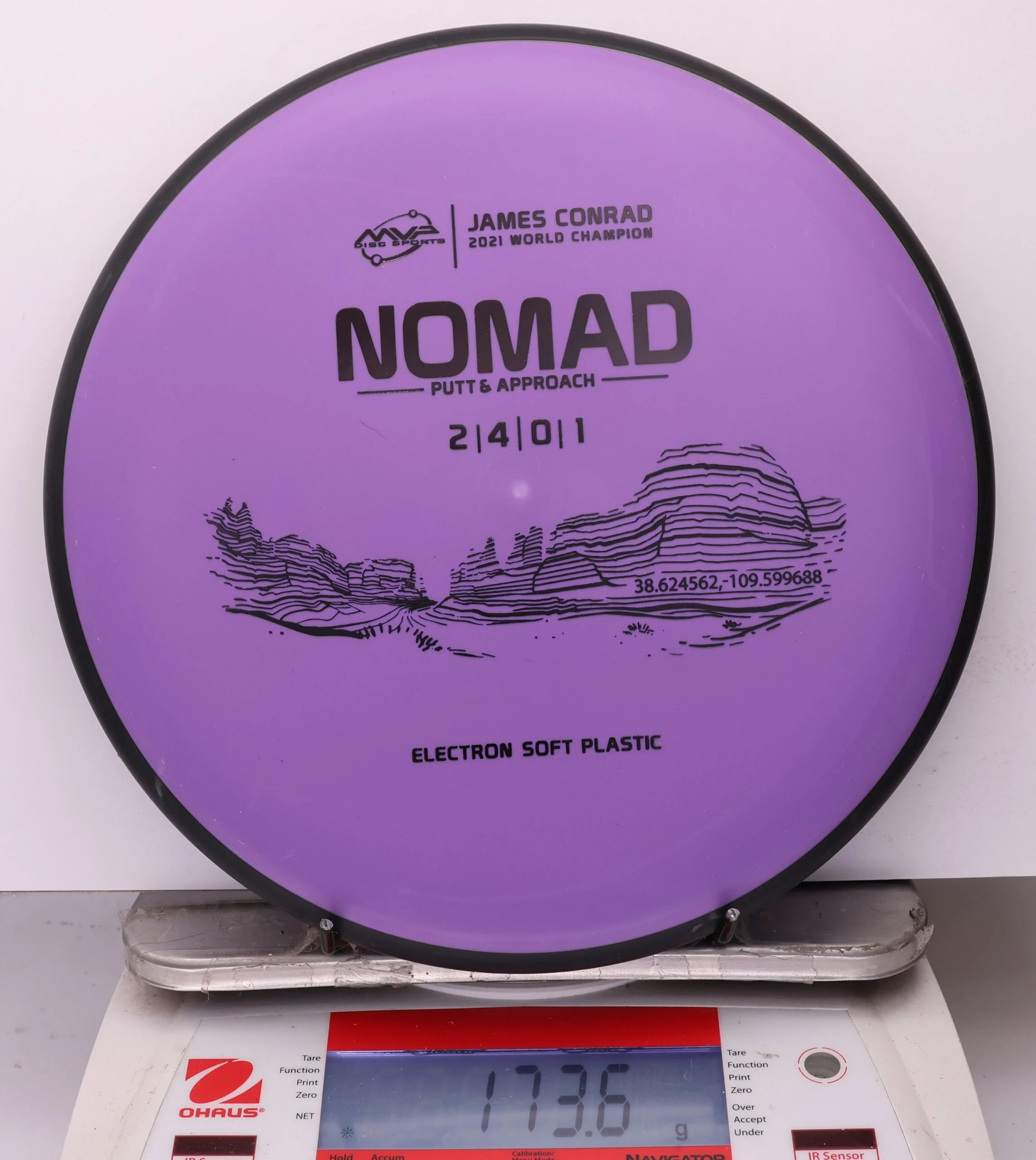 1026550 Electron Soft Nomad, James Conrad - #05 Purple, 174