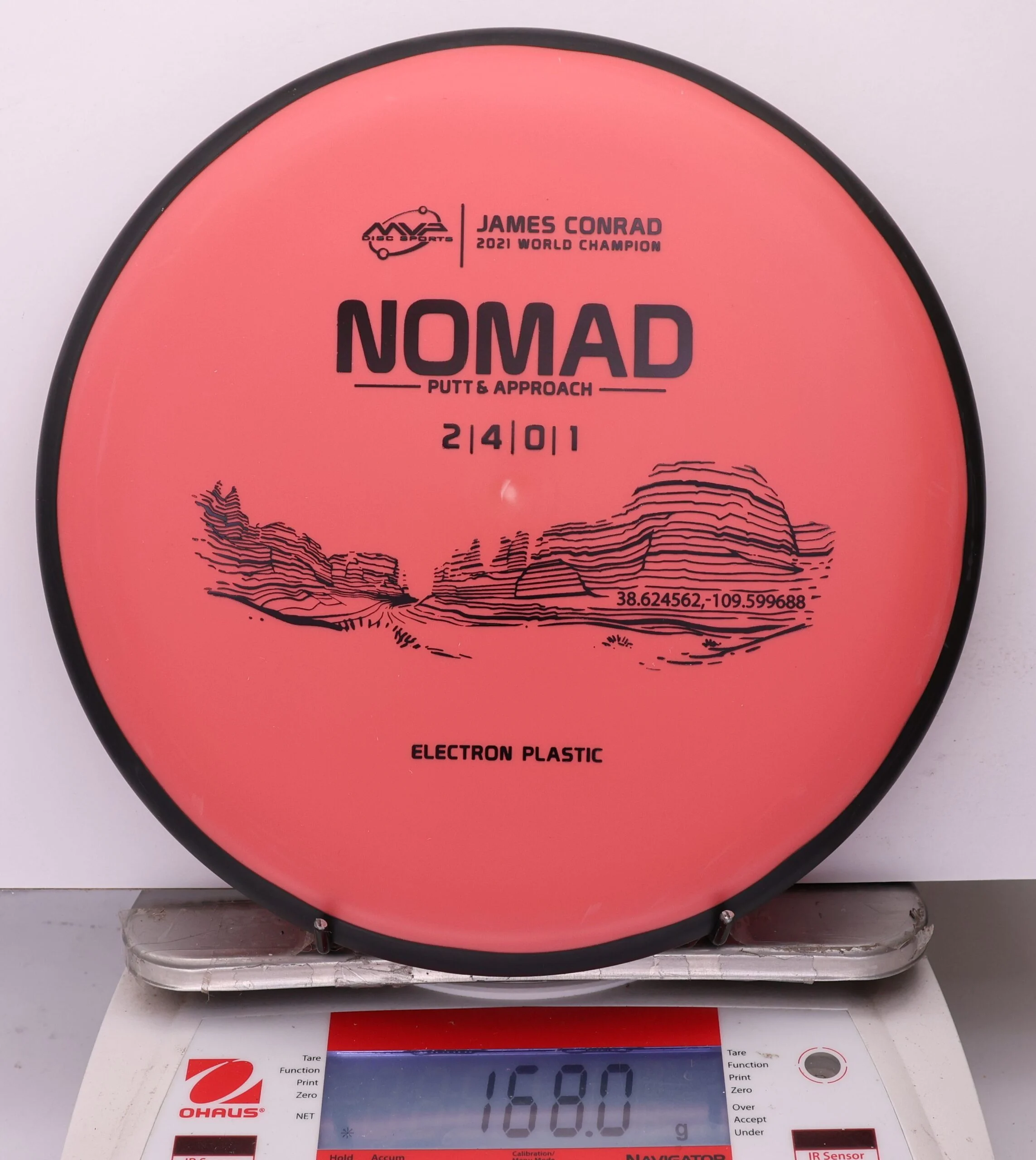 1026557 Electron Nomad, James Conrad - #02 RedOrange, 168