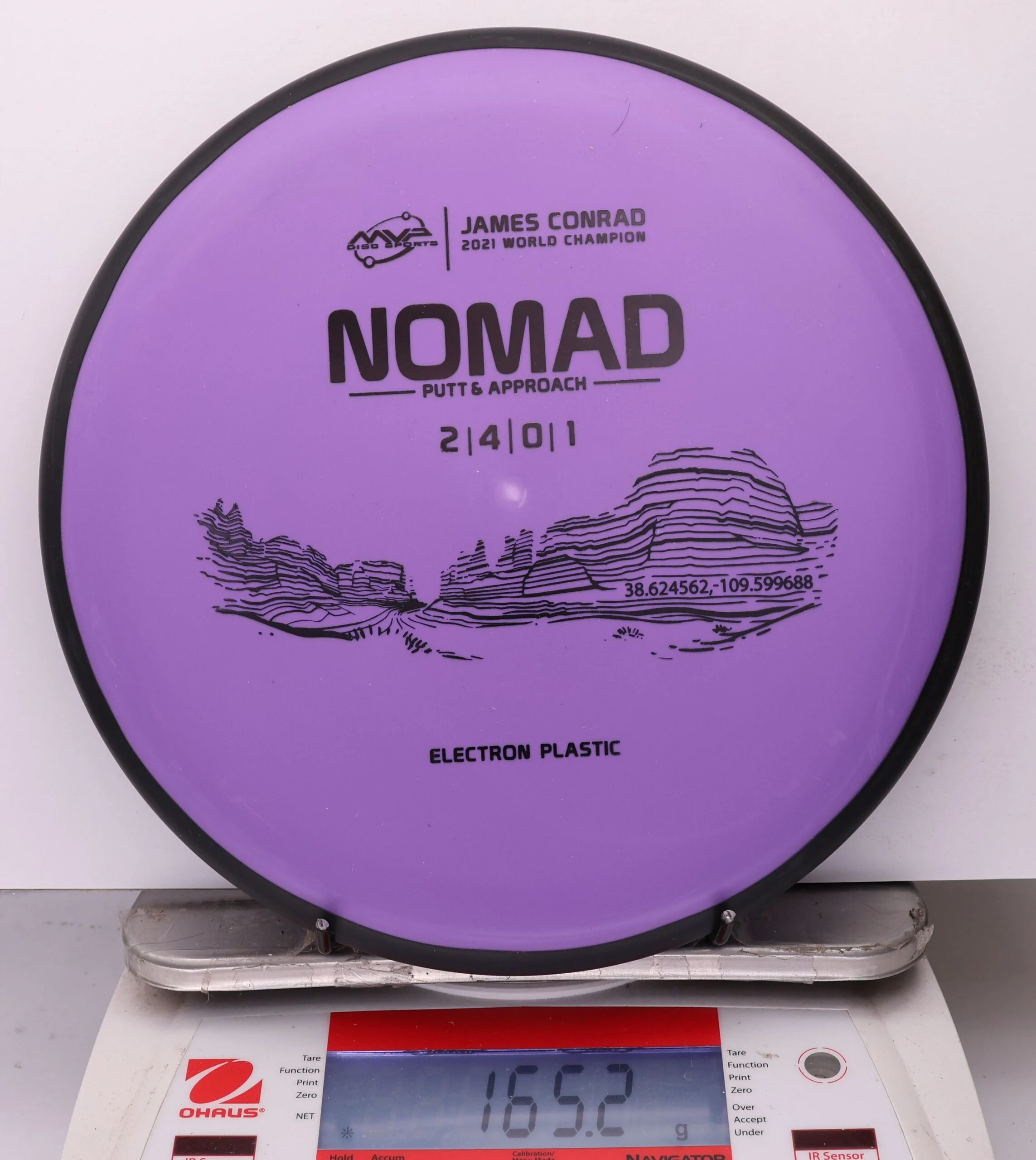 1026560 Electron Nomad, James Conrad - #05 Purple, 165