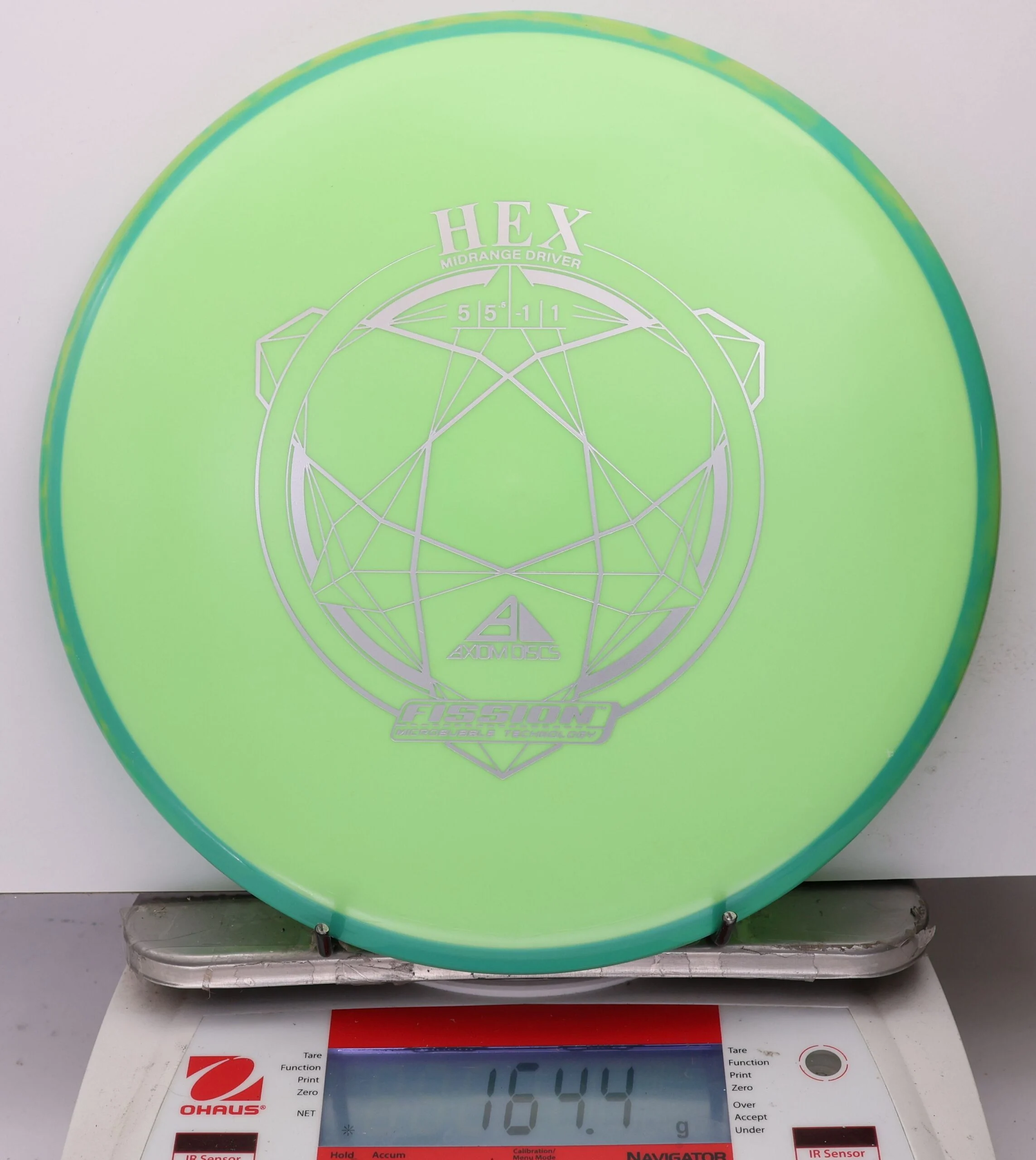 1026688 Fission Hex - #07 Green-LtGreen, 164