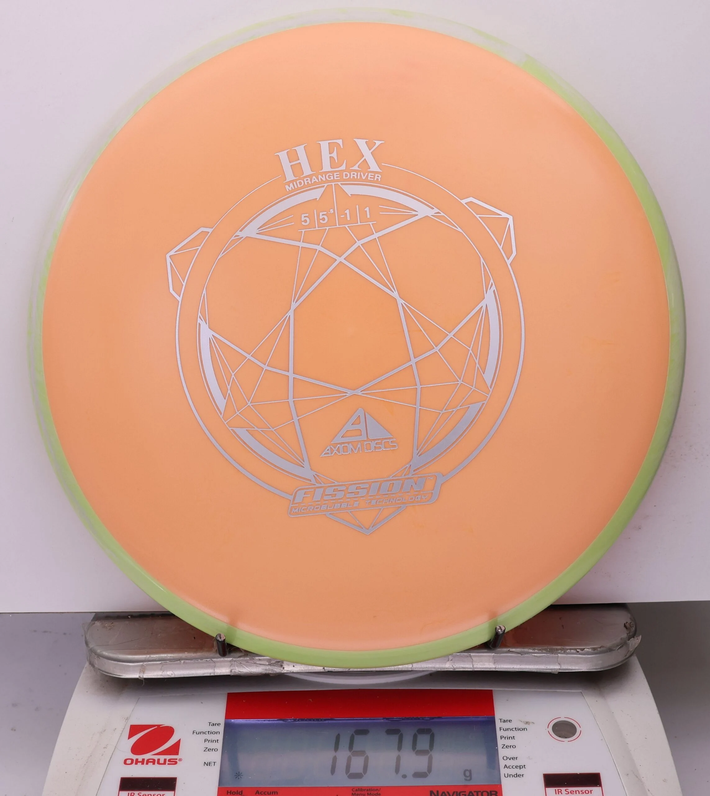 1026689 Fission Hex - #08 LtYellowWhite-Orange, 168
