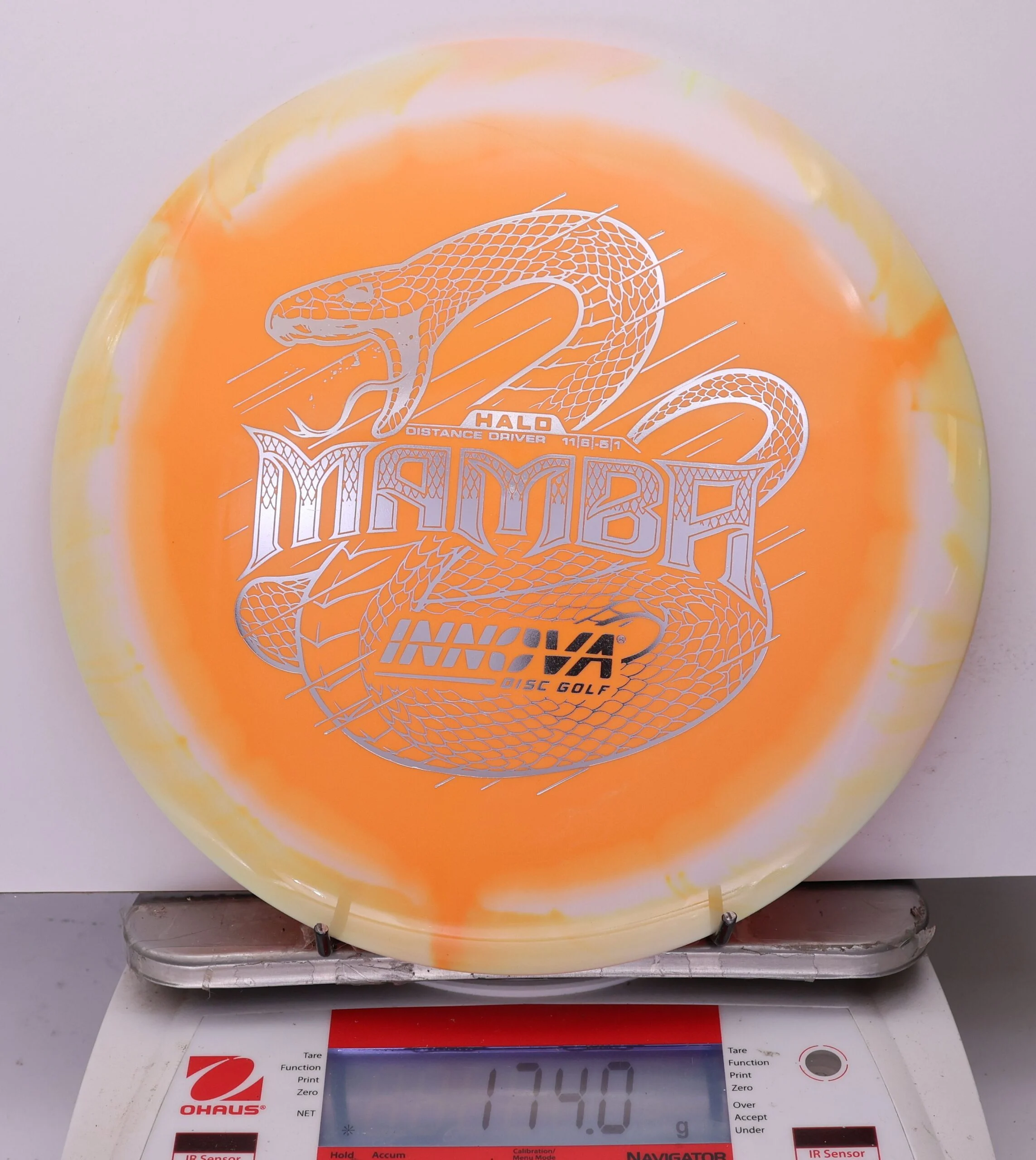1026796 Halo Star Mamba - #11 White-Orange, 174