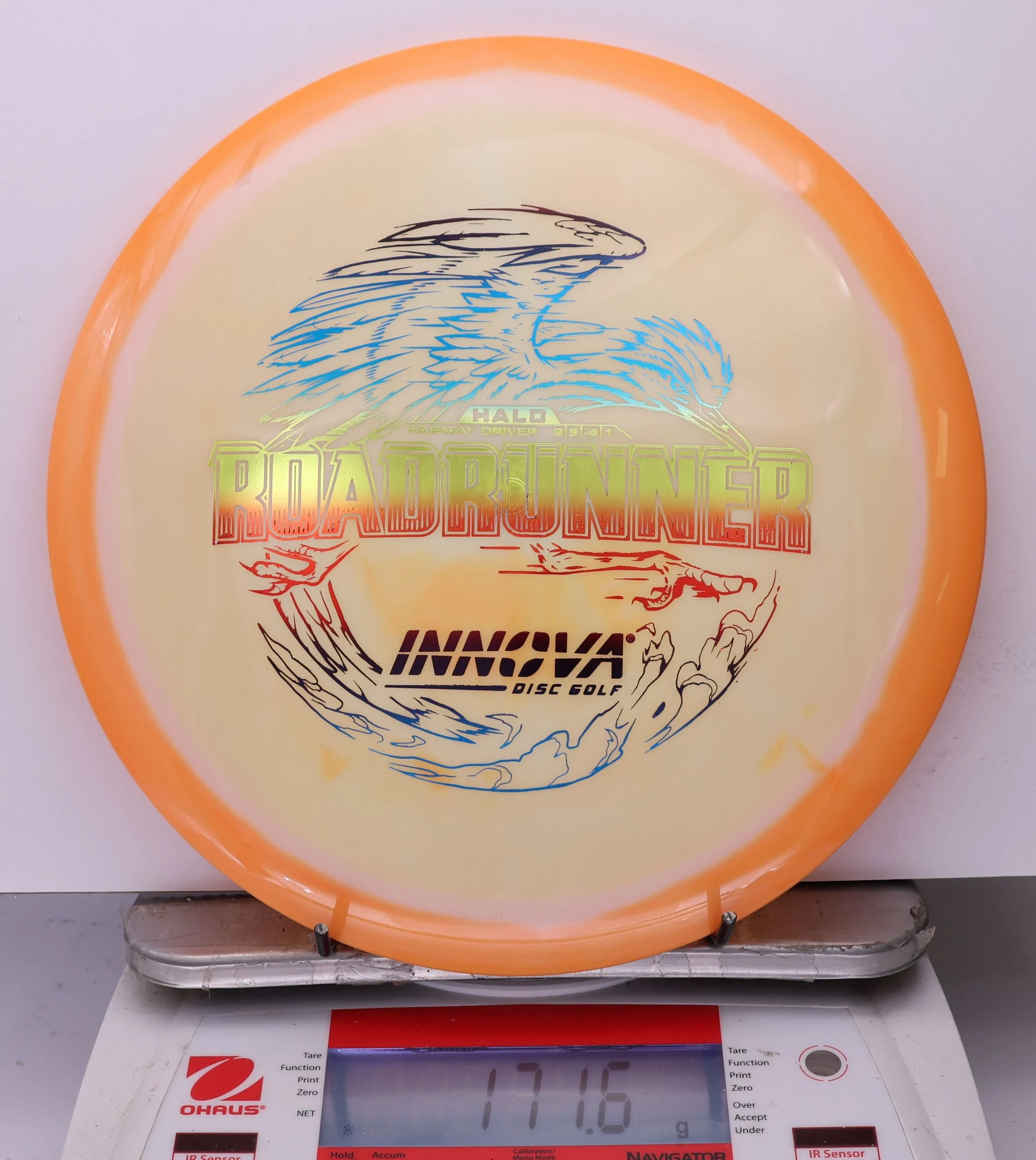1026854 Halo Star Roadrunner - #05 Orange-White, 172