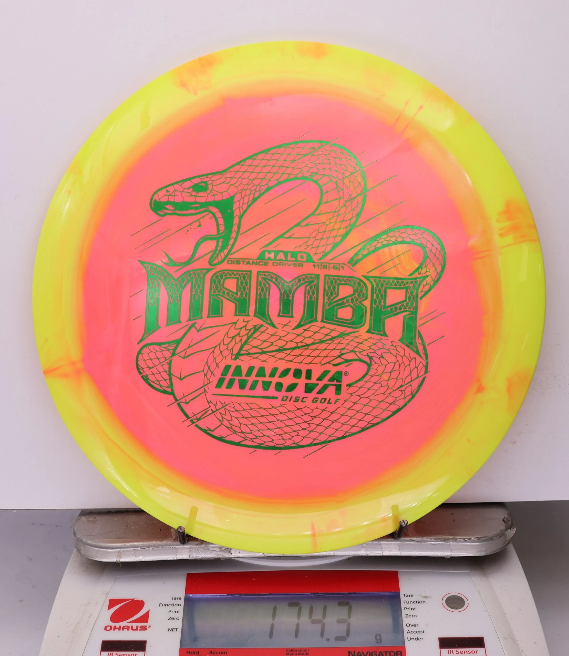 1028087 Halo Star Mamba - #27 Yellow-Pink, 174