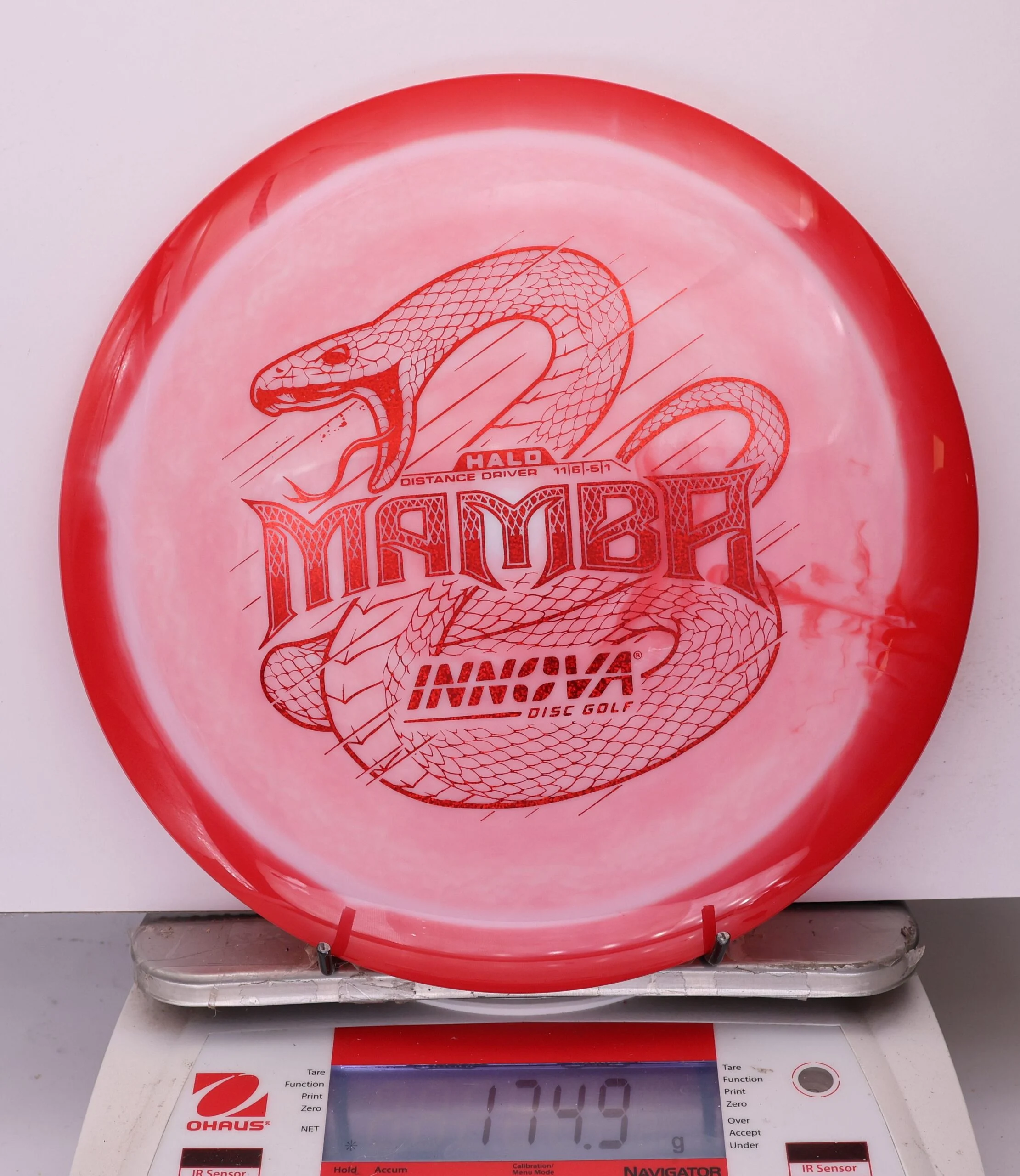 1028326 Halo Star Mamba - #56 Red-White, 175
