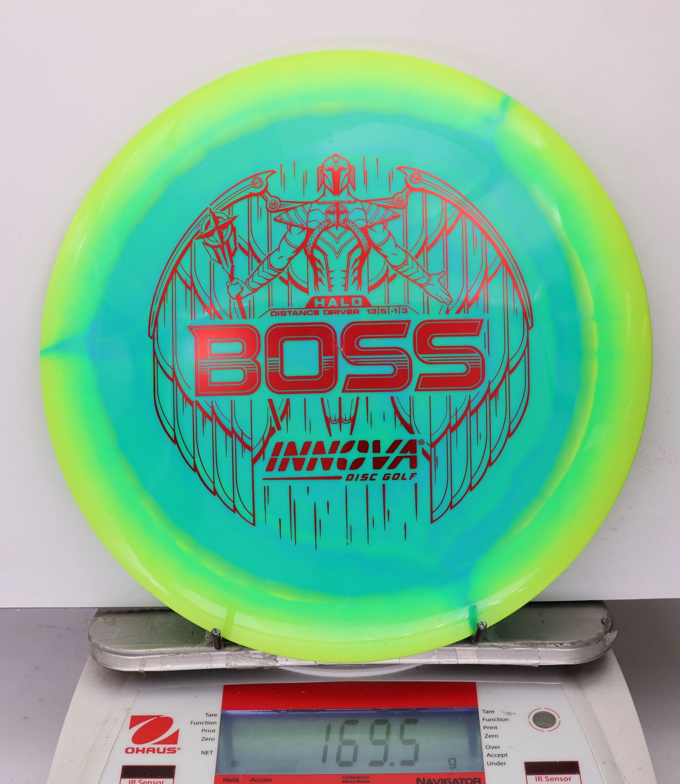 1028609 Halo Star Boss - #24 NYellow-Teal, 170