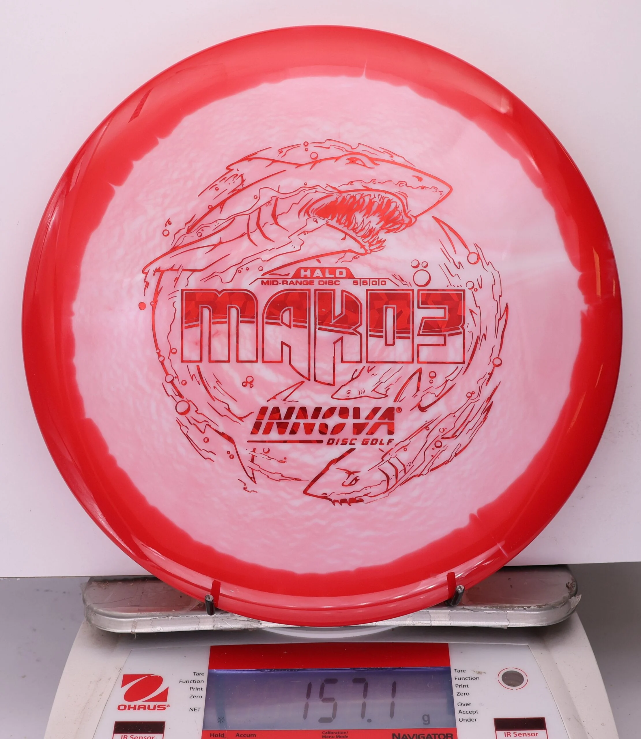 1028690 Halo Star Mako3 - #22 Red-White, 157