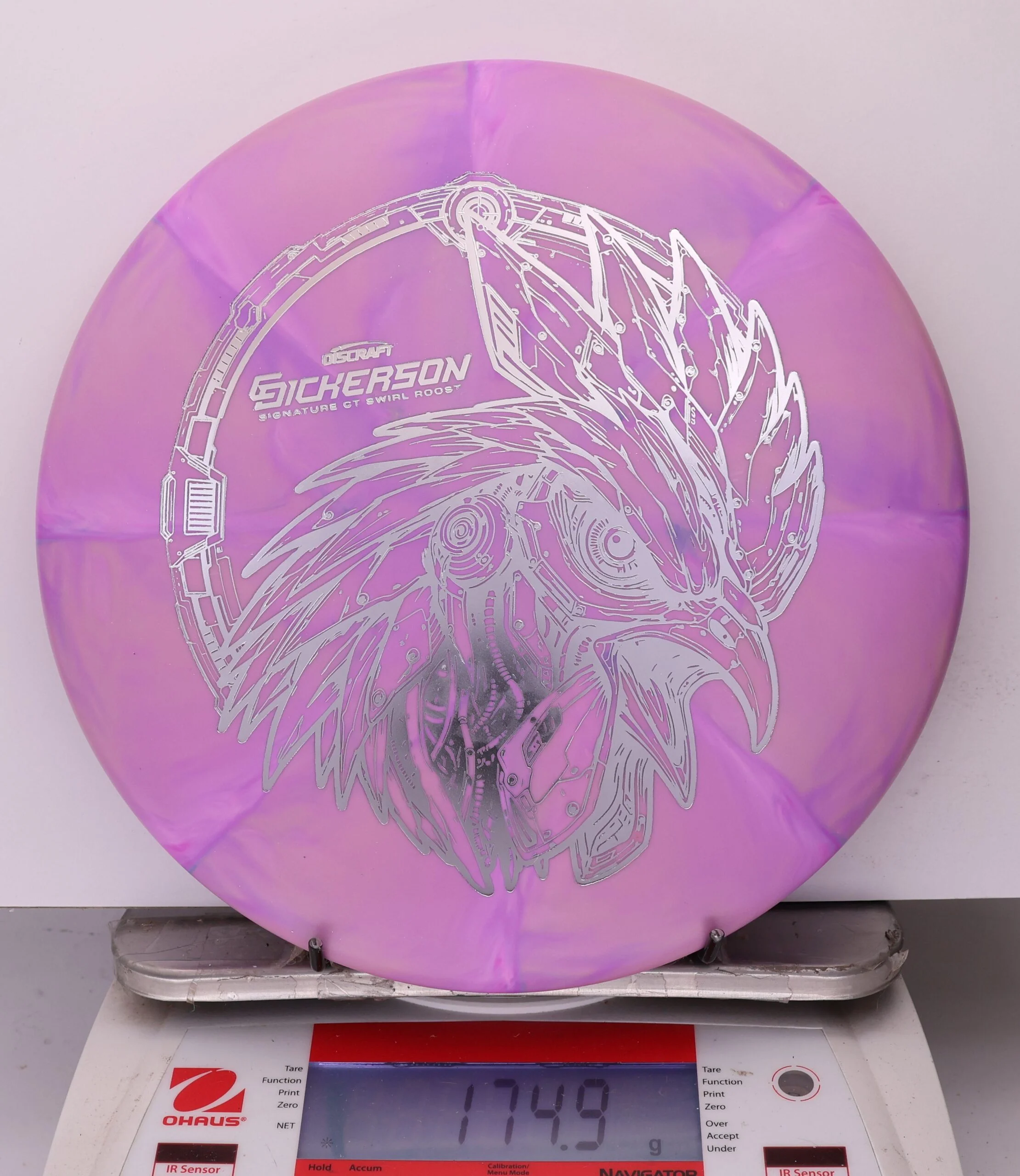 1029848 Crazy Tuff Swirl Roost, Chris Dickerson - #445 PinkPurp, 175