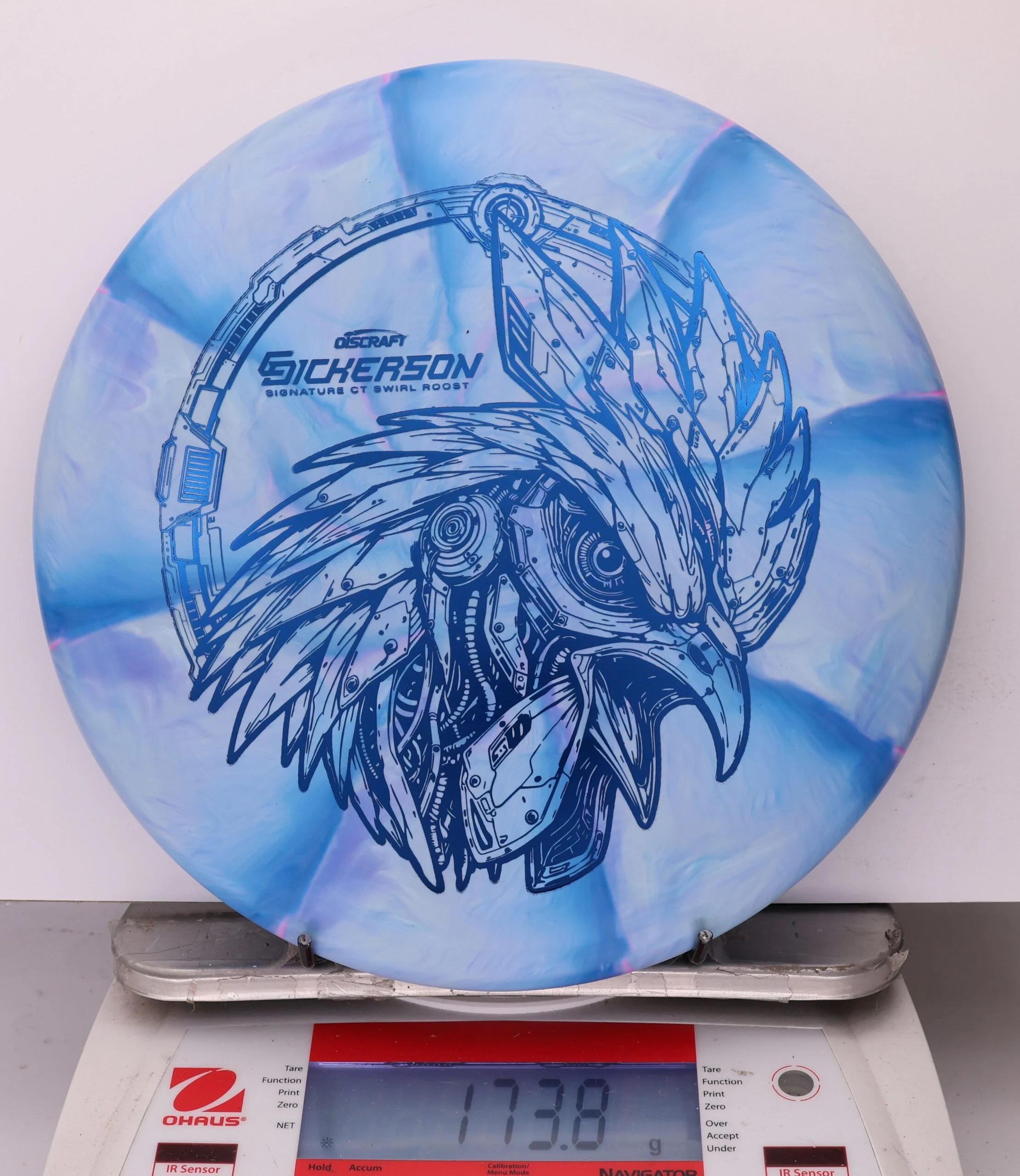 1029888 Crazy Tuff Swirl Roost, Chris Dickerson - #455 Blue-LtPurple, 174