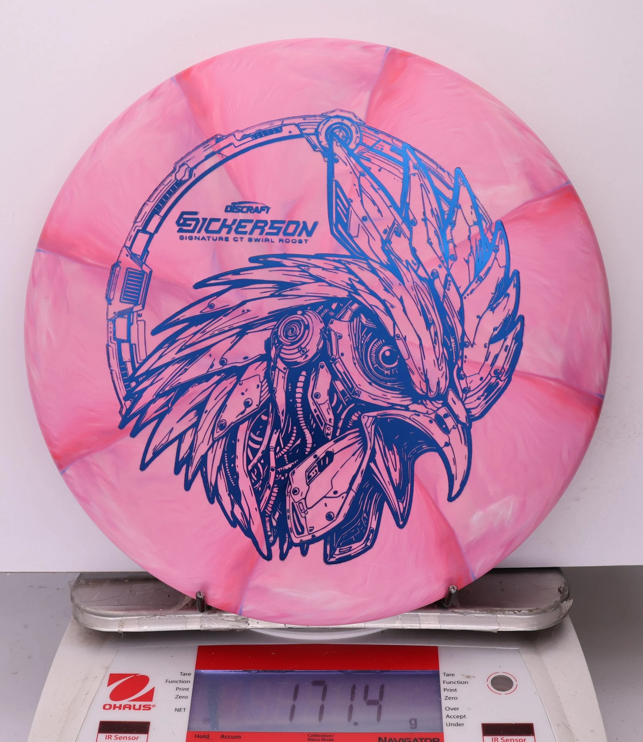 1029911 Crazy Tuff Swirl Roost, Chris Dickerson - #463 Pink-Red, 171