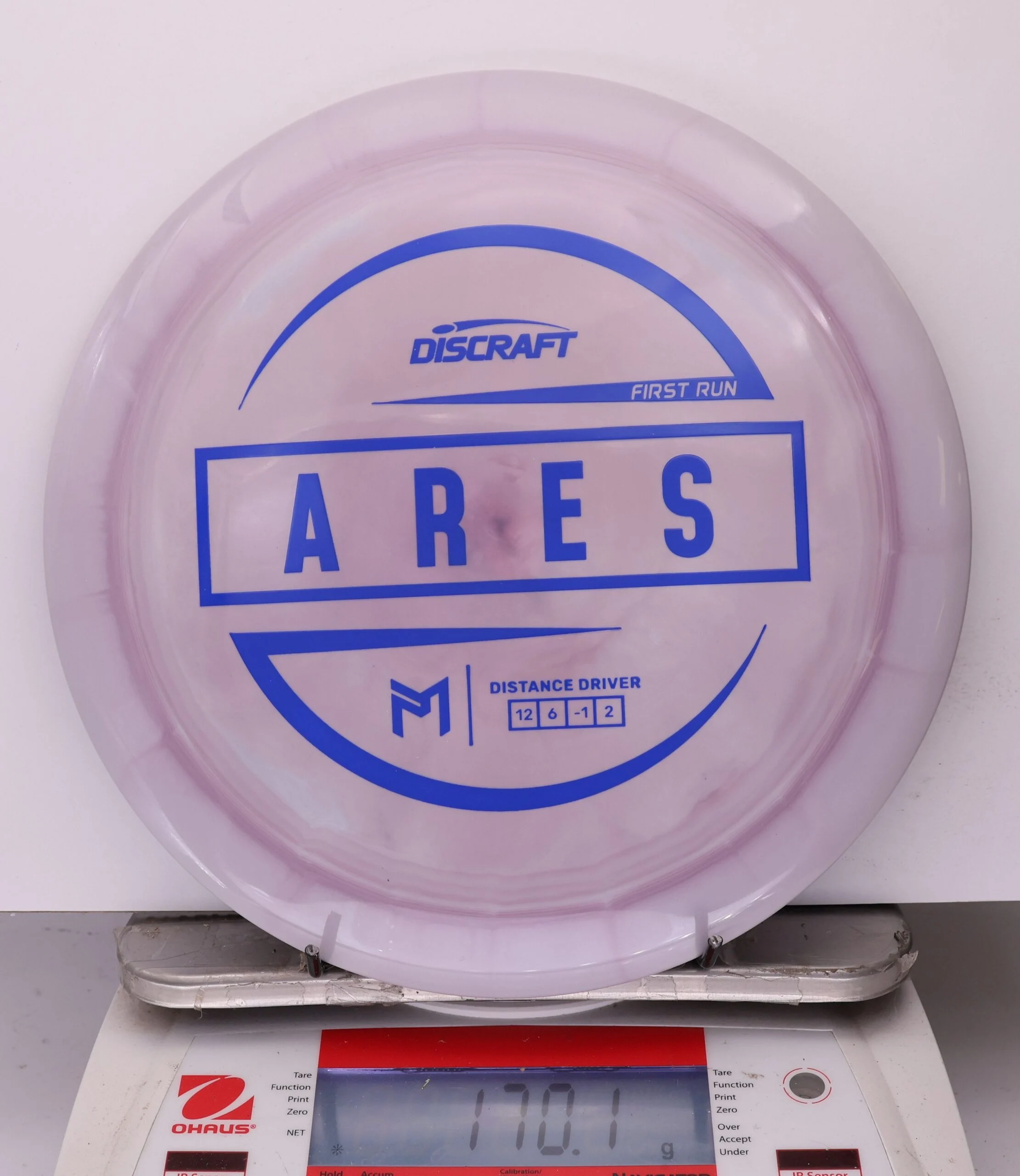 1030178 ESP Ares, Paul McBeth First Run - #445 LtPurple, 170