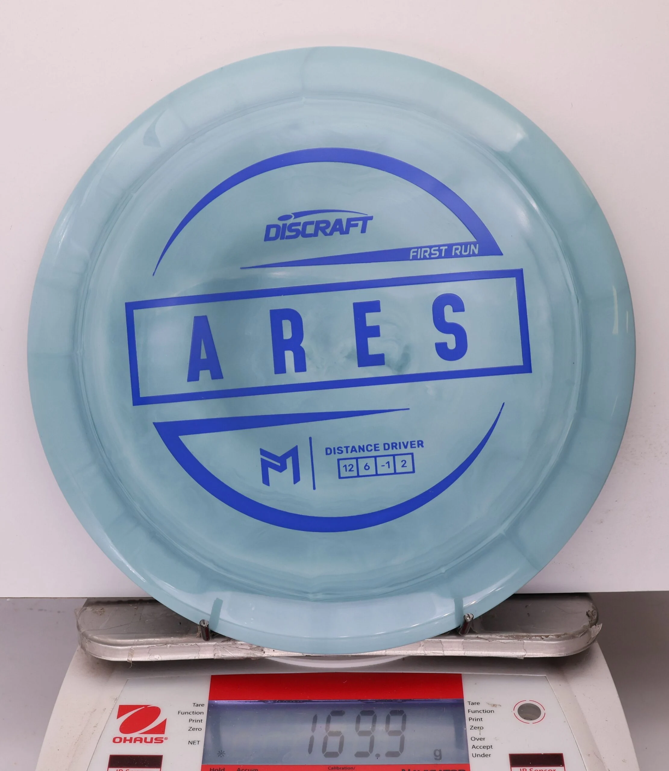 1030181 ESP Ares, Paul McBeth First Run - #448 LtBlue, 170