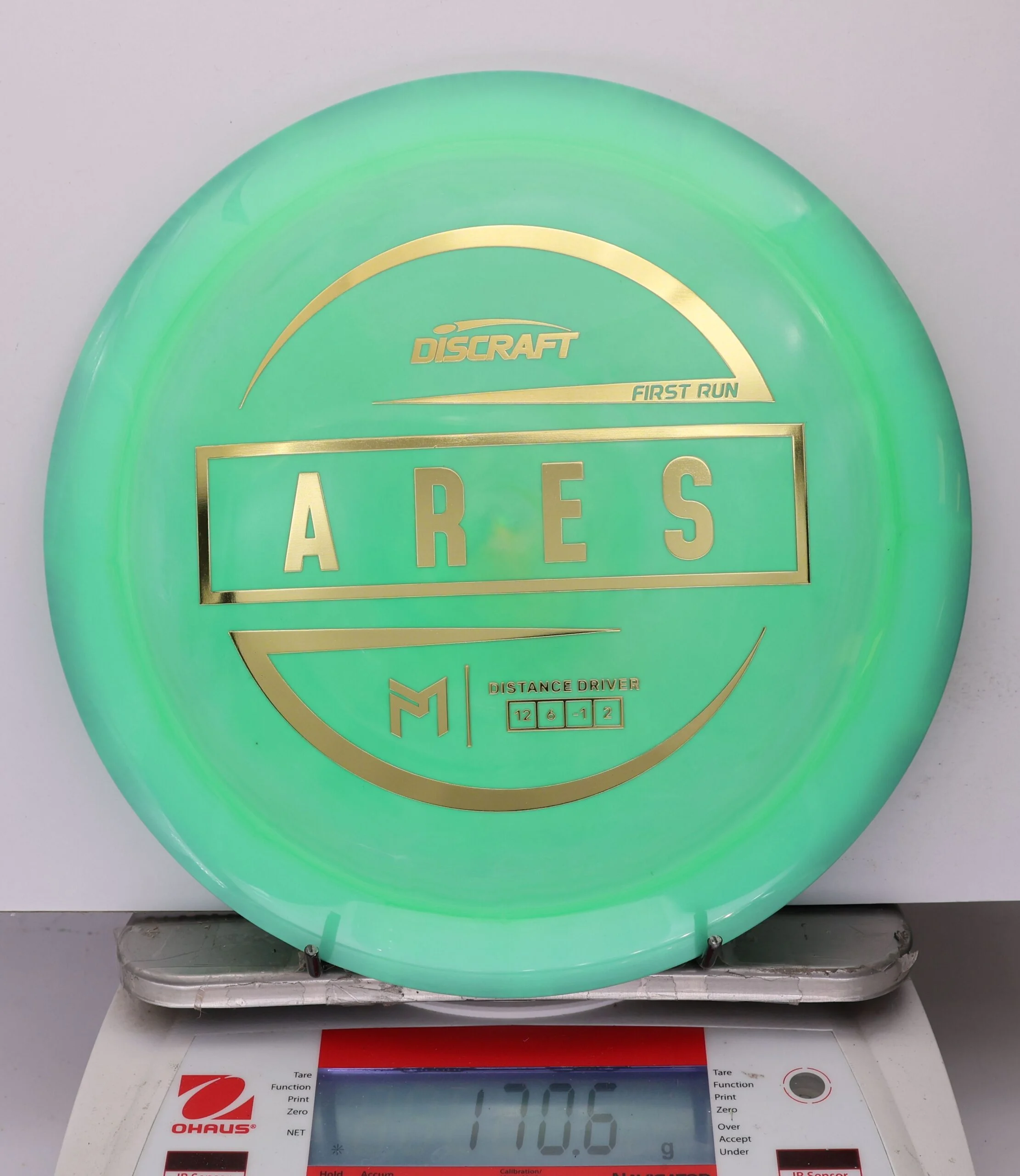 1030188 ESP Ares, Paul McBeth First Run - #450 Teal, 171