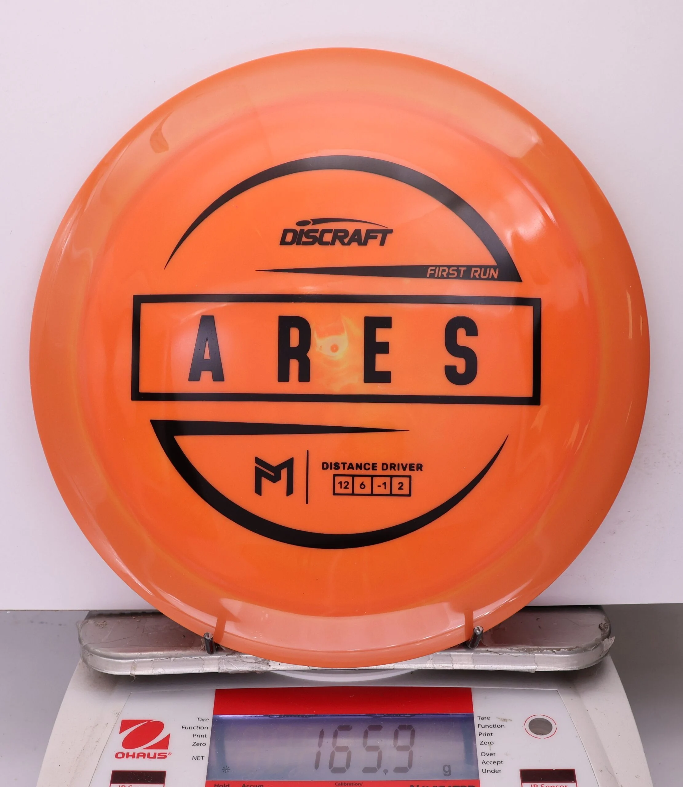 1030191 ESP Ares, Paul McBeth First Run - #453 Orange, 166