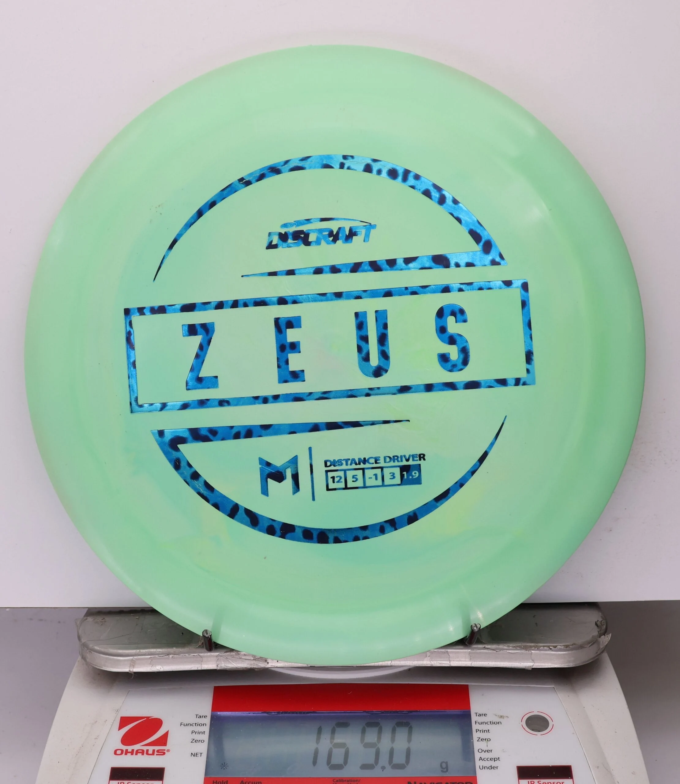 1030206 ESP Zeus, Paul McBeth - #447 LtTeal, 169